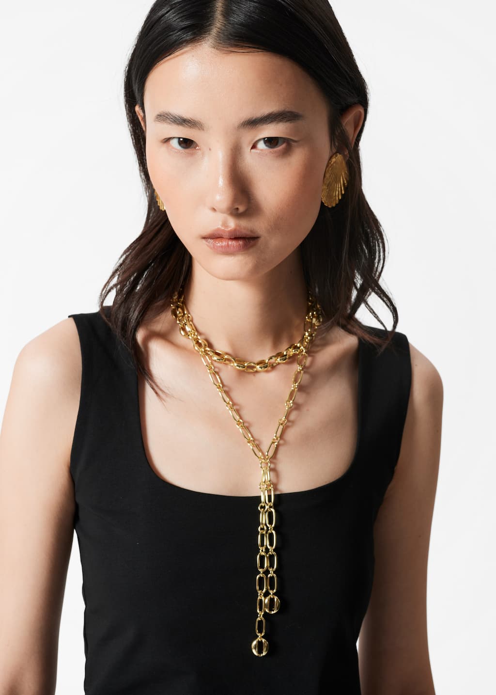 Image of Square-Neck Tank Top