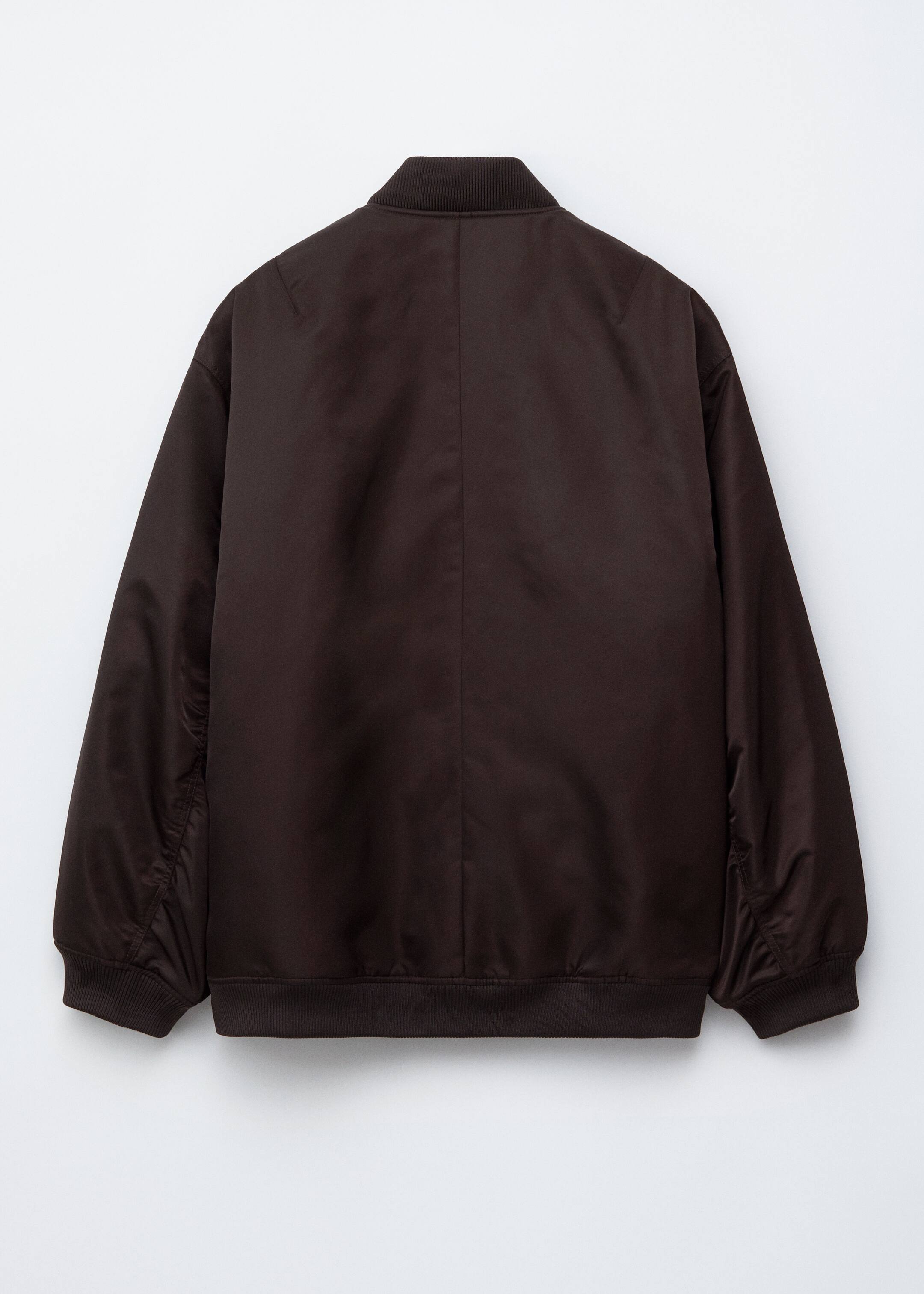 Nagyobb kép megtekintése: Hosszú bomberdzseki - Dark Brown - NŐI | H&M HU 9