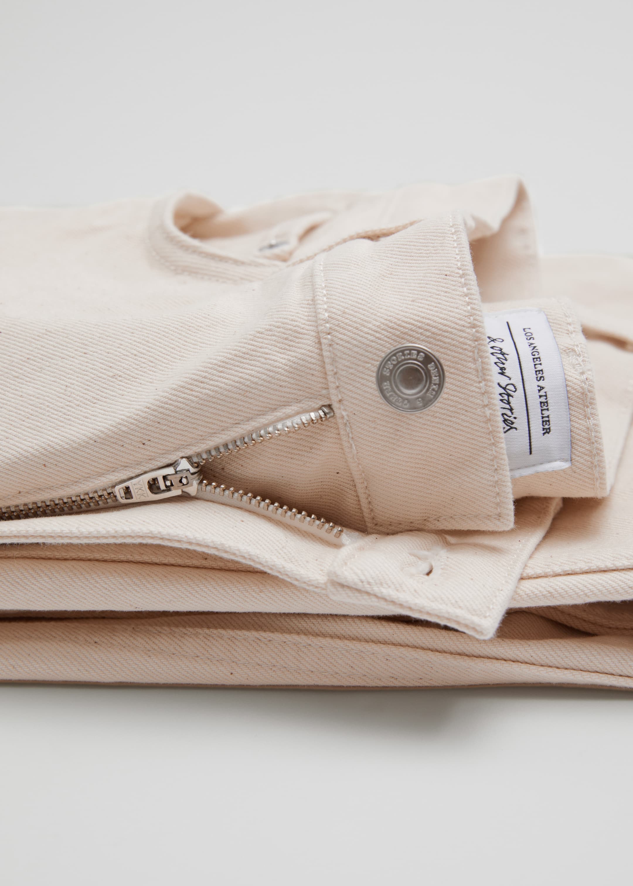 Agrandir l'image: Jean longueur 7/8ème à jambe large - Beige clair - FEMME | H&M FR 2