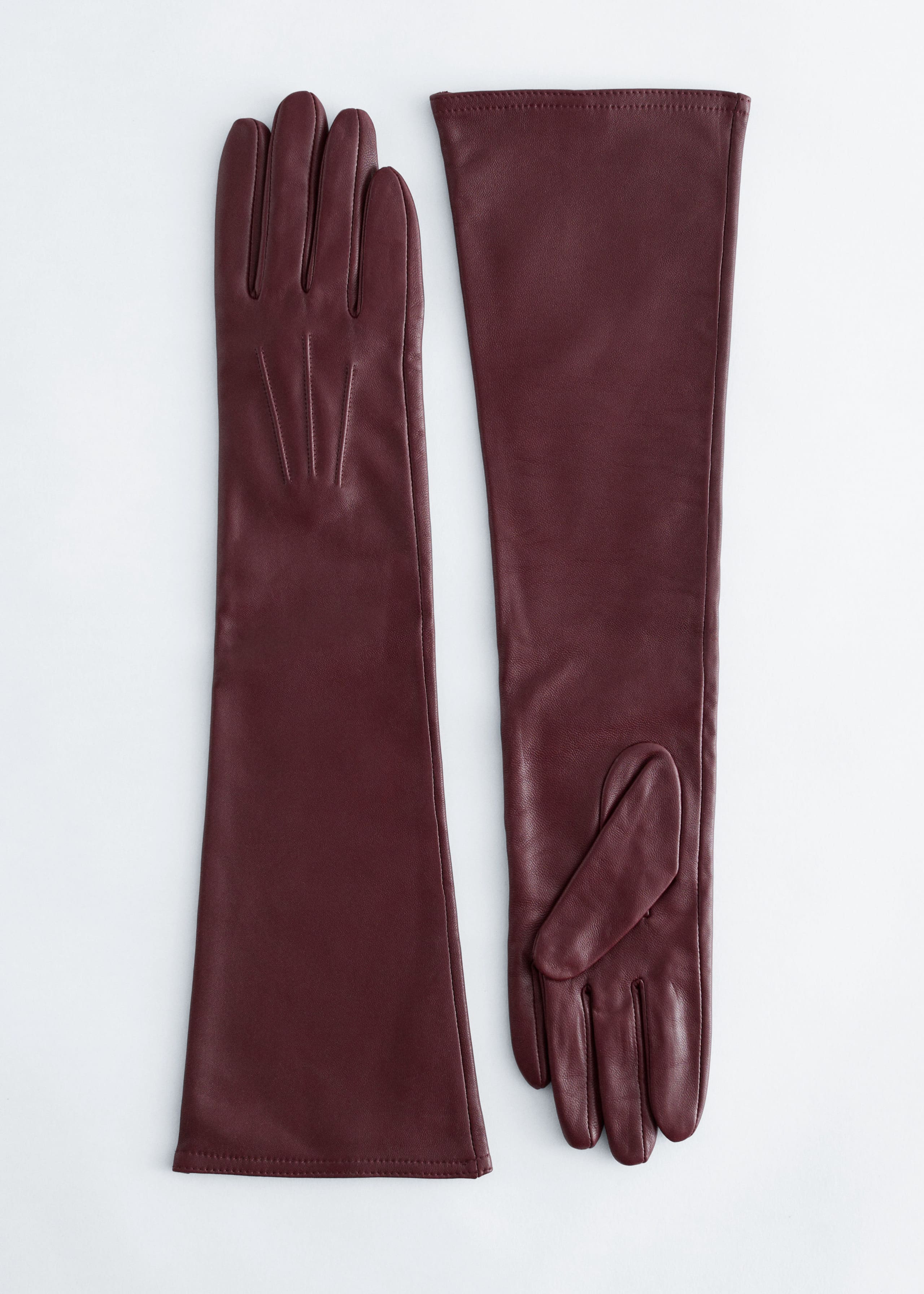 Image of Lange Lederhandschuhe