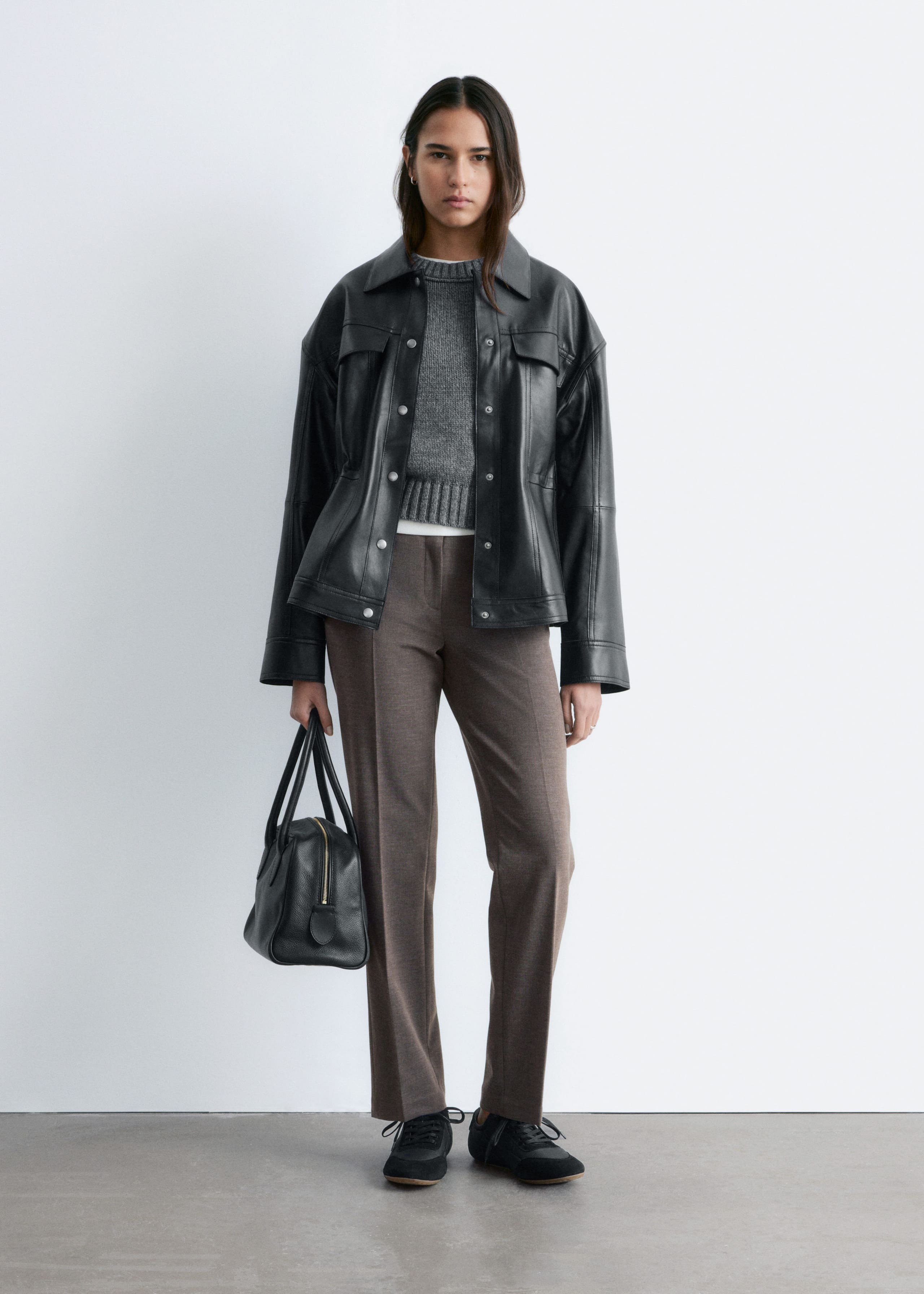 Image of Tailored Press-Crease Trousers