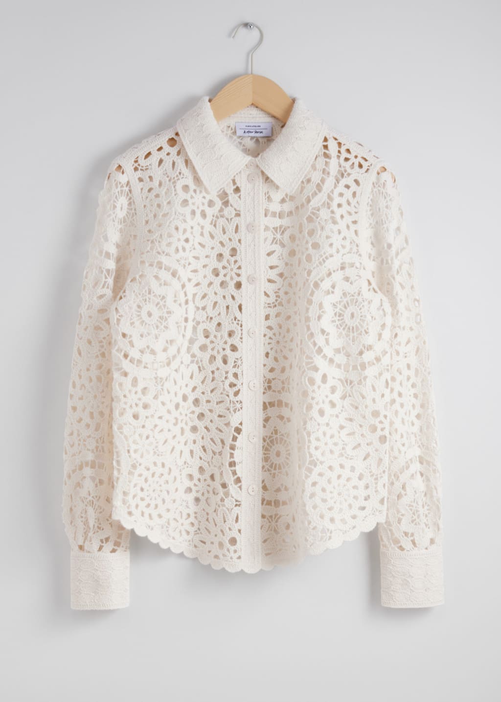 CrochetedShirt - Nero - Natura morta