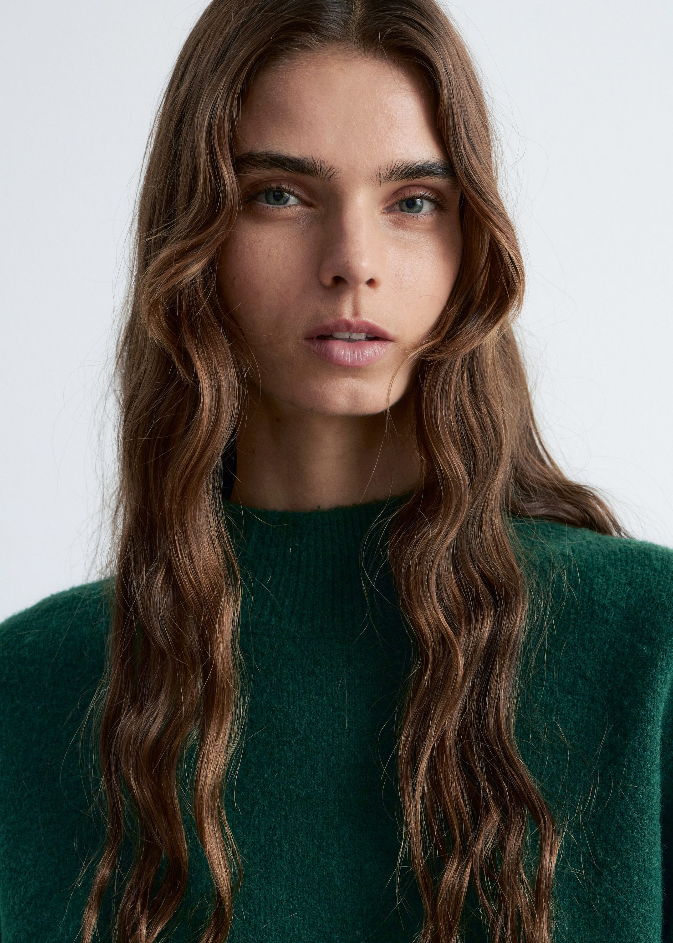 Image of Mock-Neck Sweater