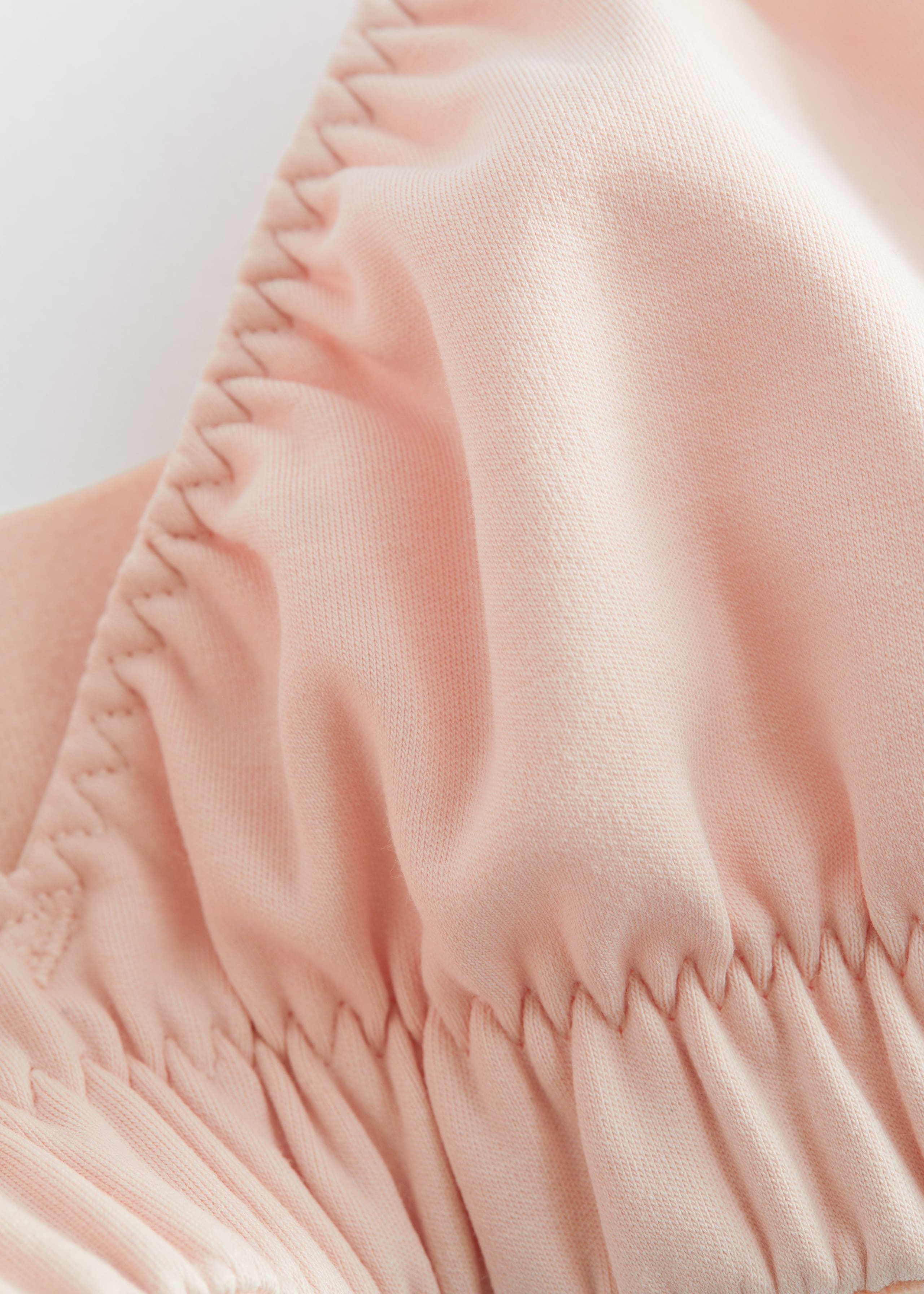 Gathered Triangle Soft Bra - {{variantName}} - Descriptive Detail