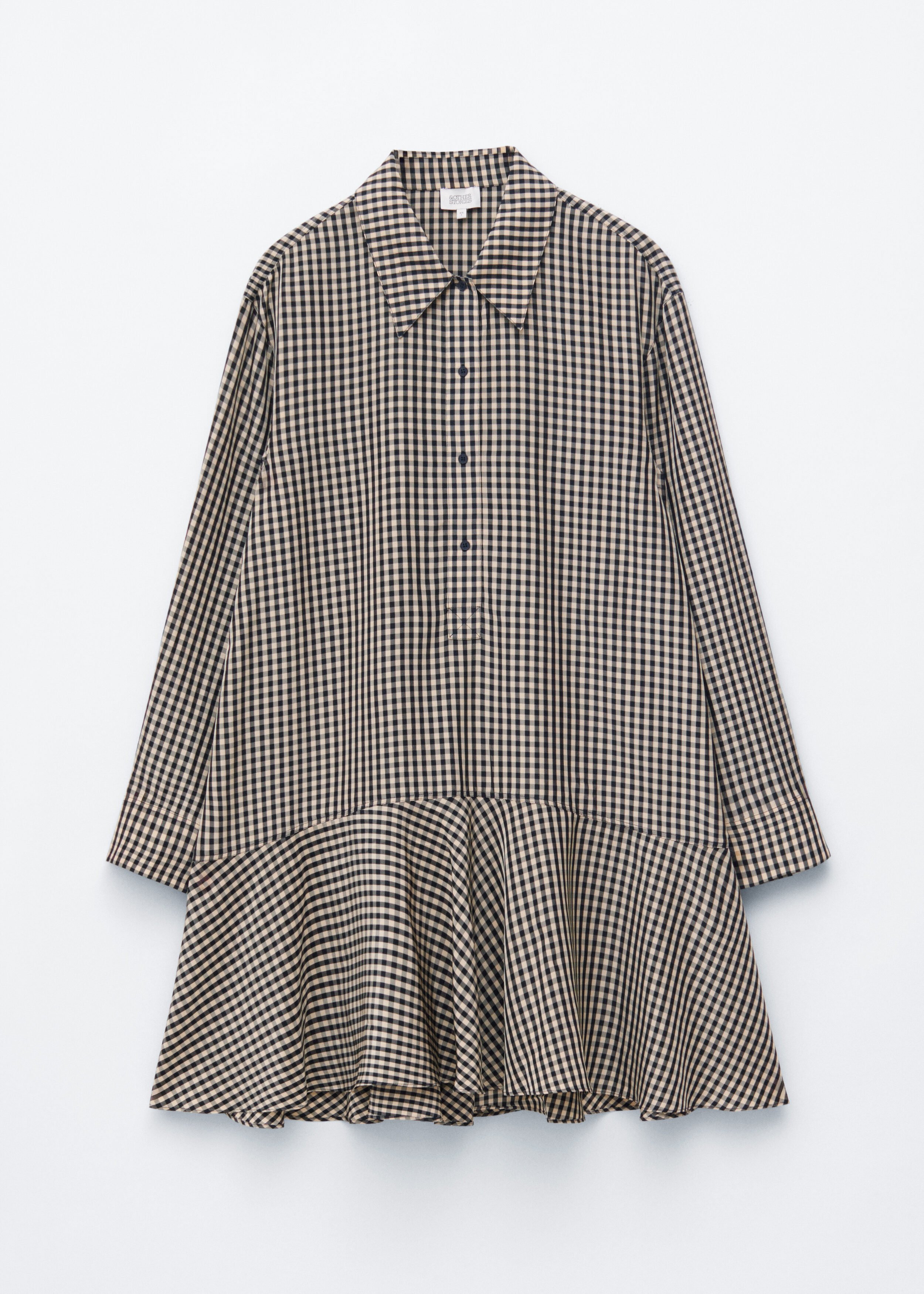 Drop-Waist Shirt Dress