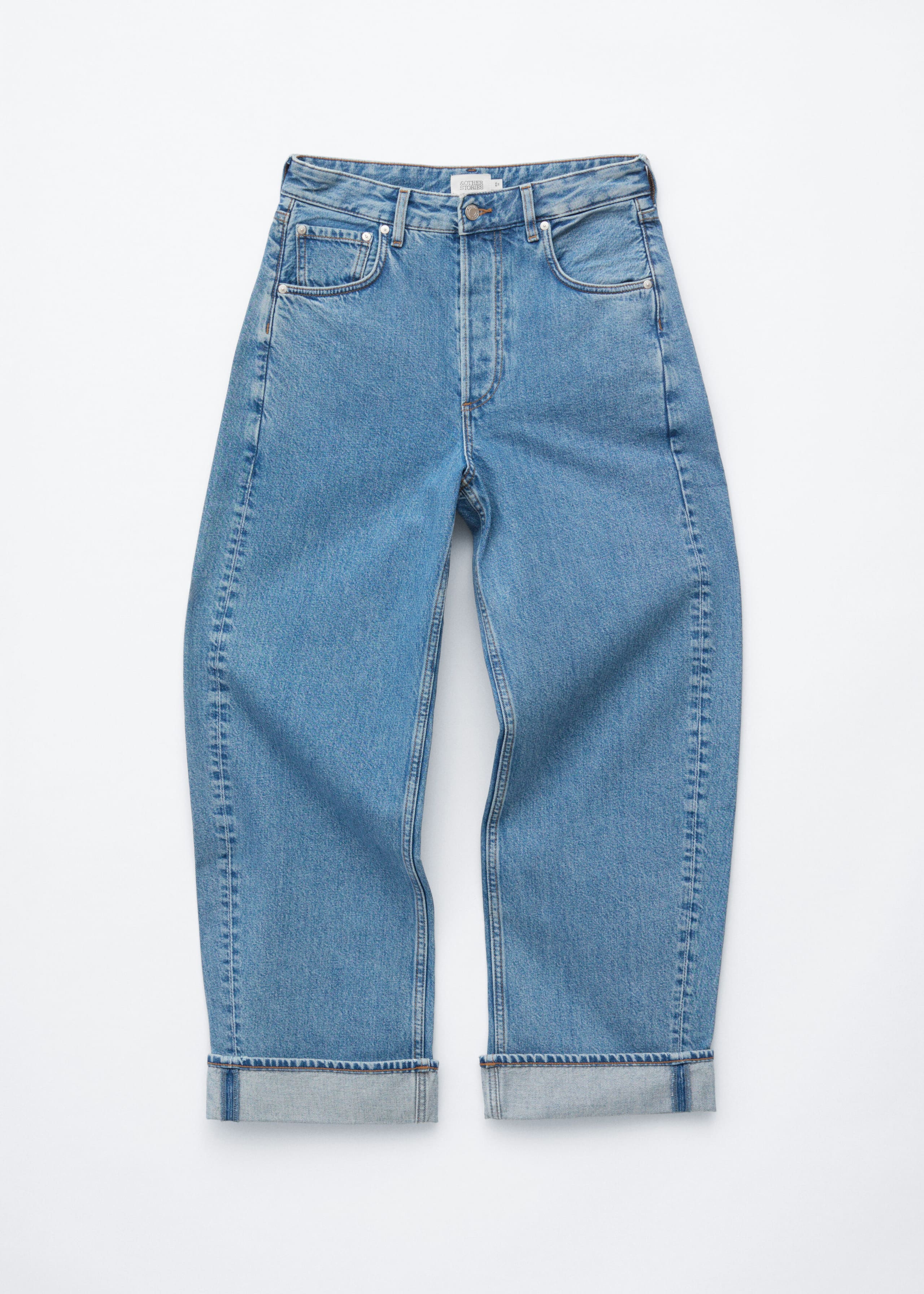 Barrel-Leg Jeans - Light Blue - Still Life