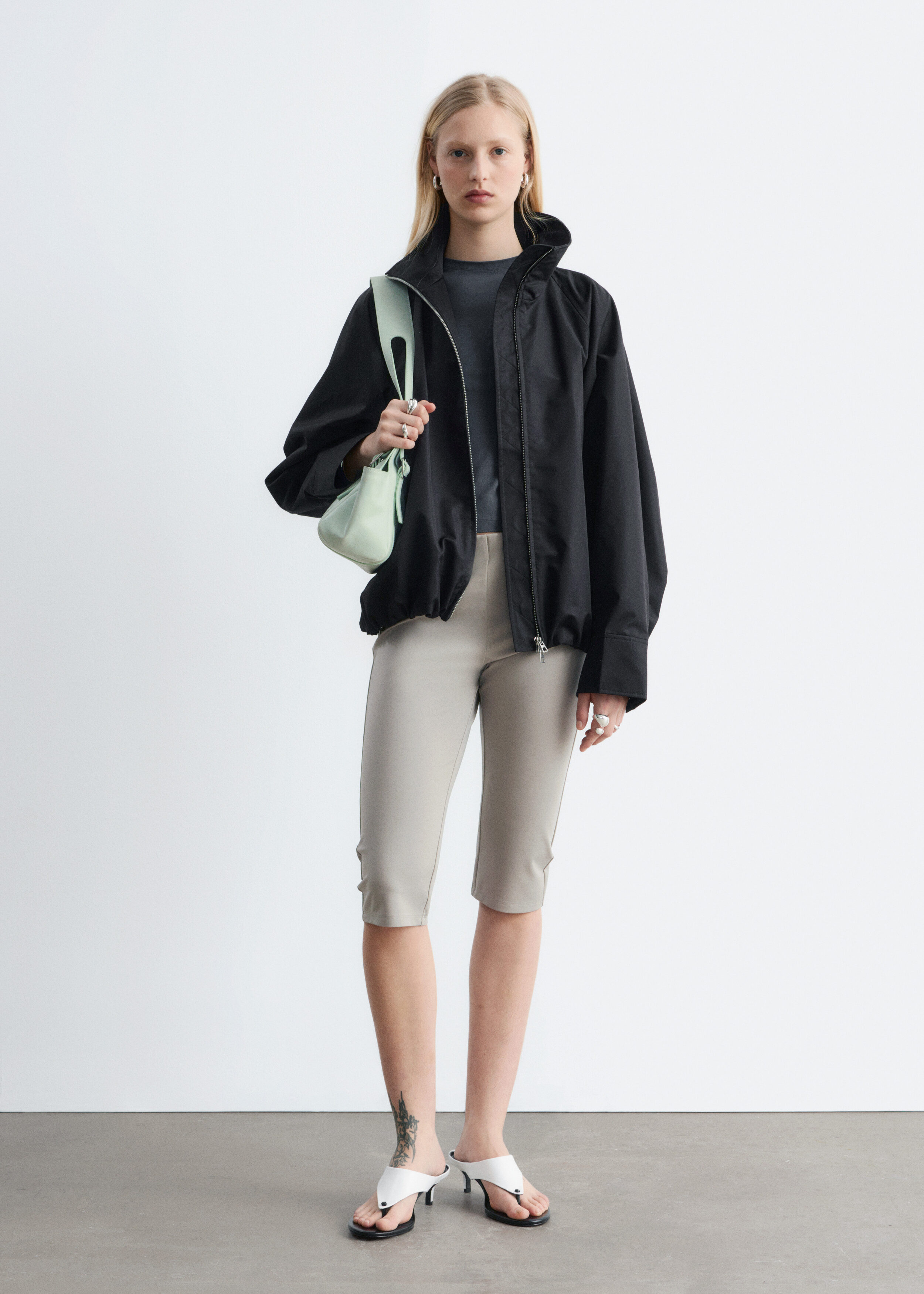 Cropped Bouclé Jacket - Melange Pattern - & Other Stories US