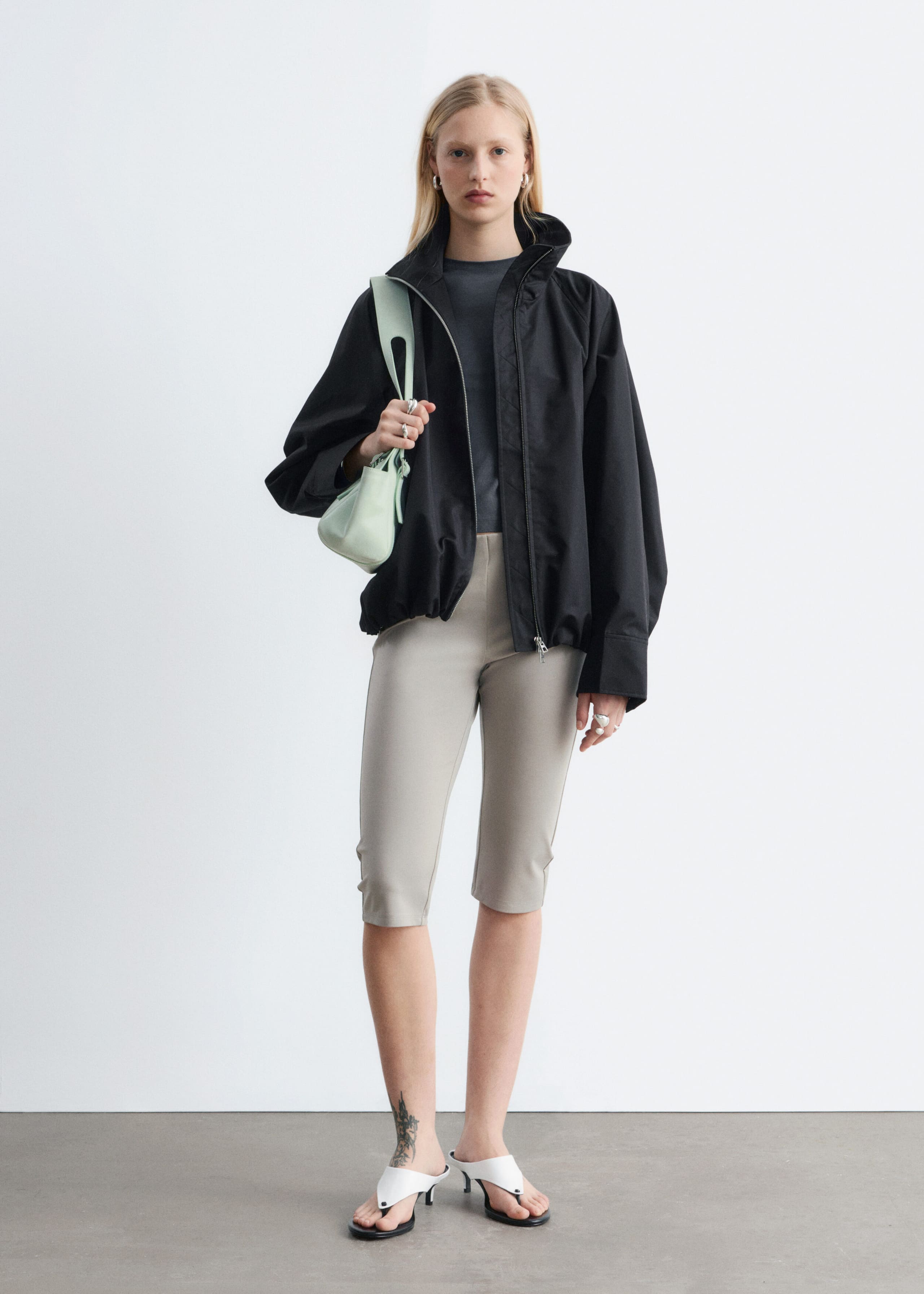 Image of Zapinana na zamek kurtka z diagonalu