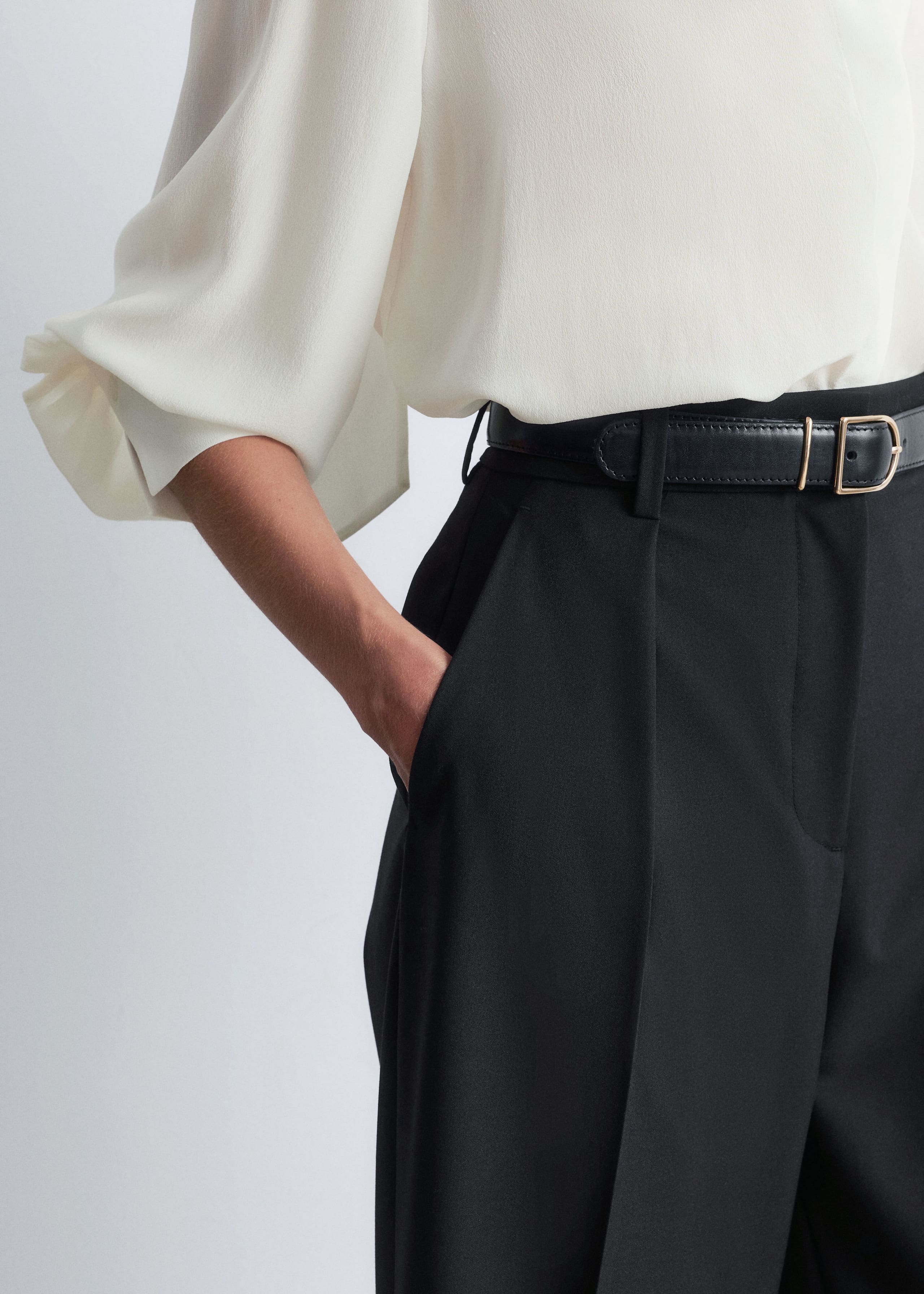 Image of Tailored Press-Crease Trousers