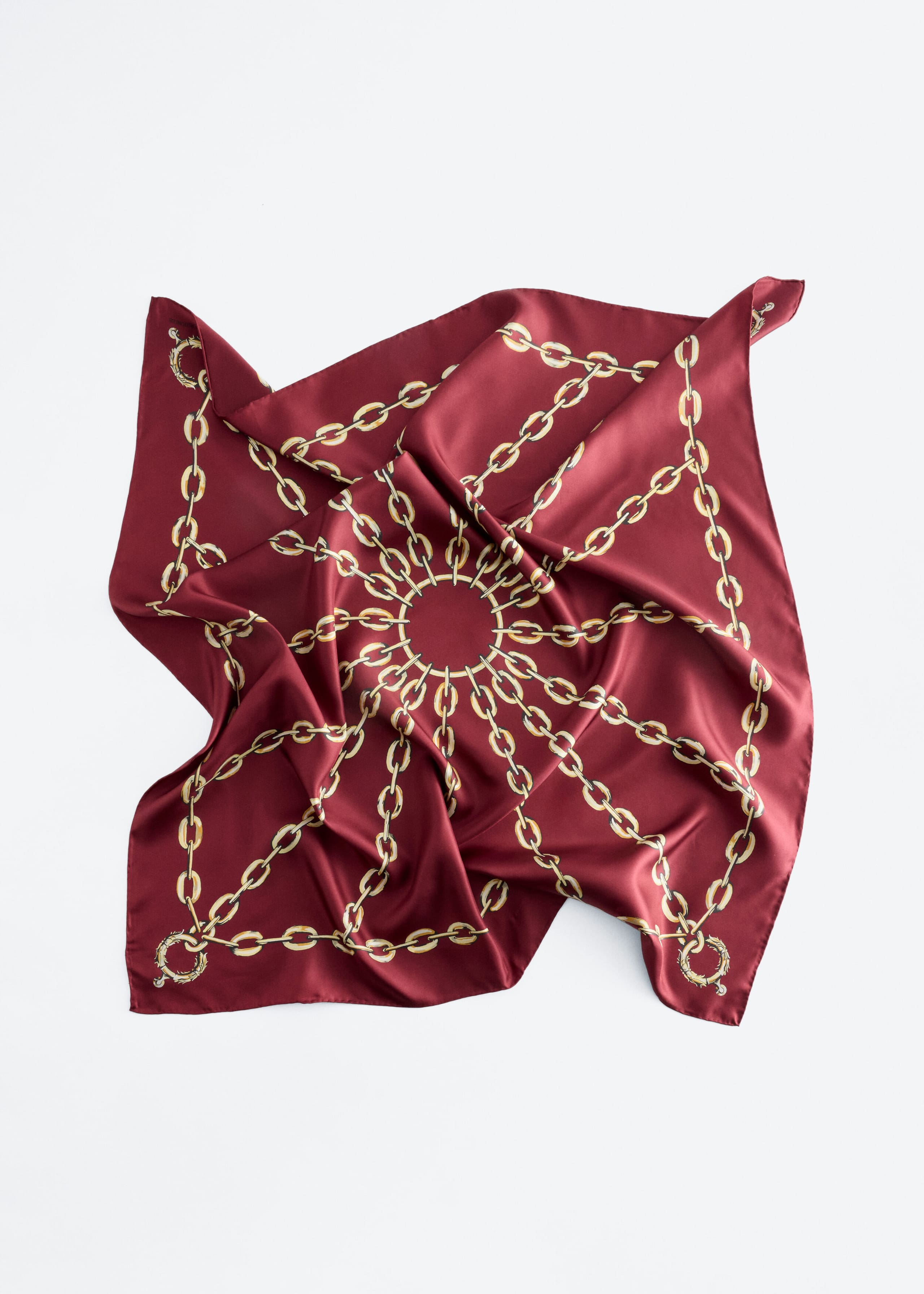 Printed Silk Scarf - {{variantName}} - Descriptive Detail
