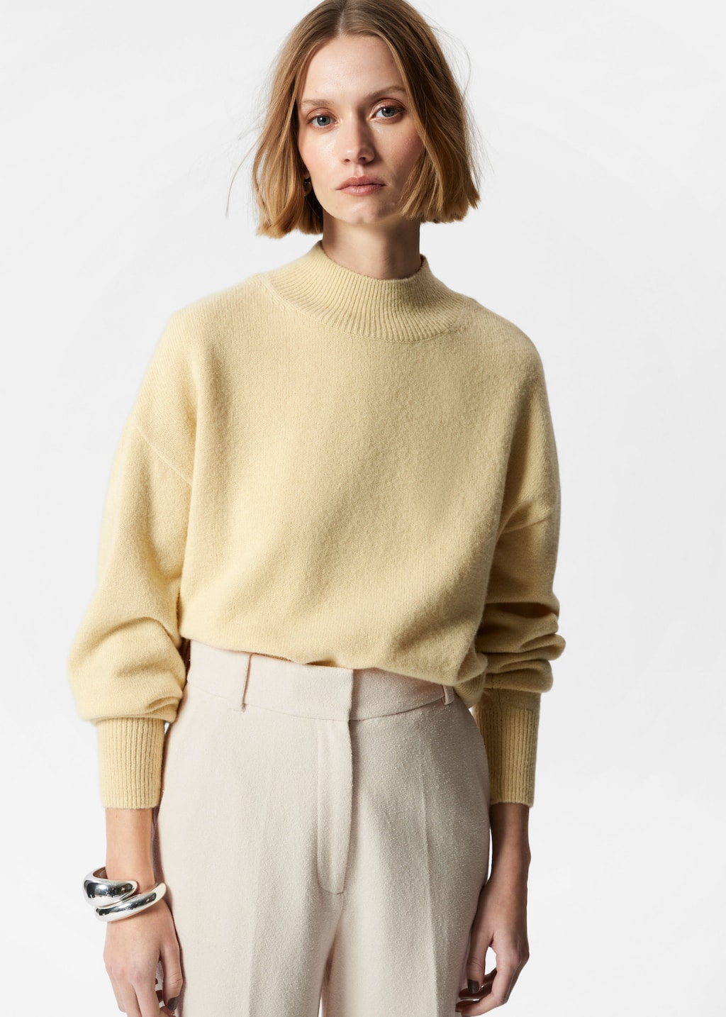 Image of Mock Neck Jumper