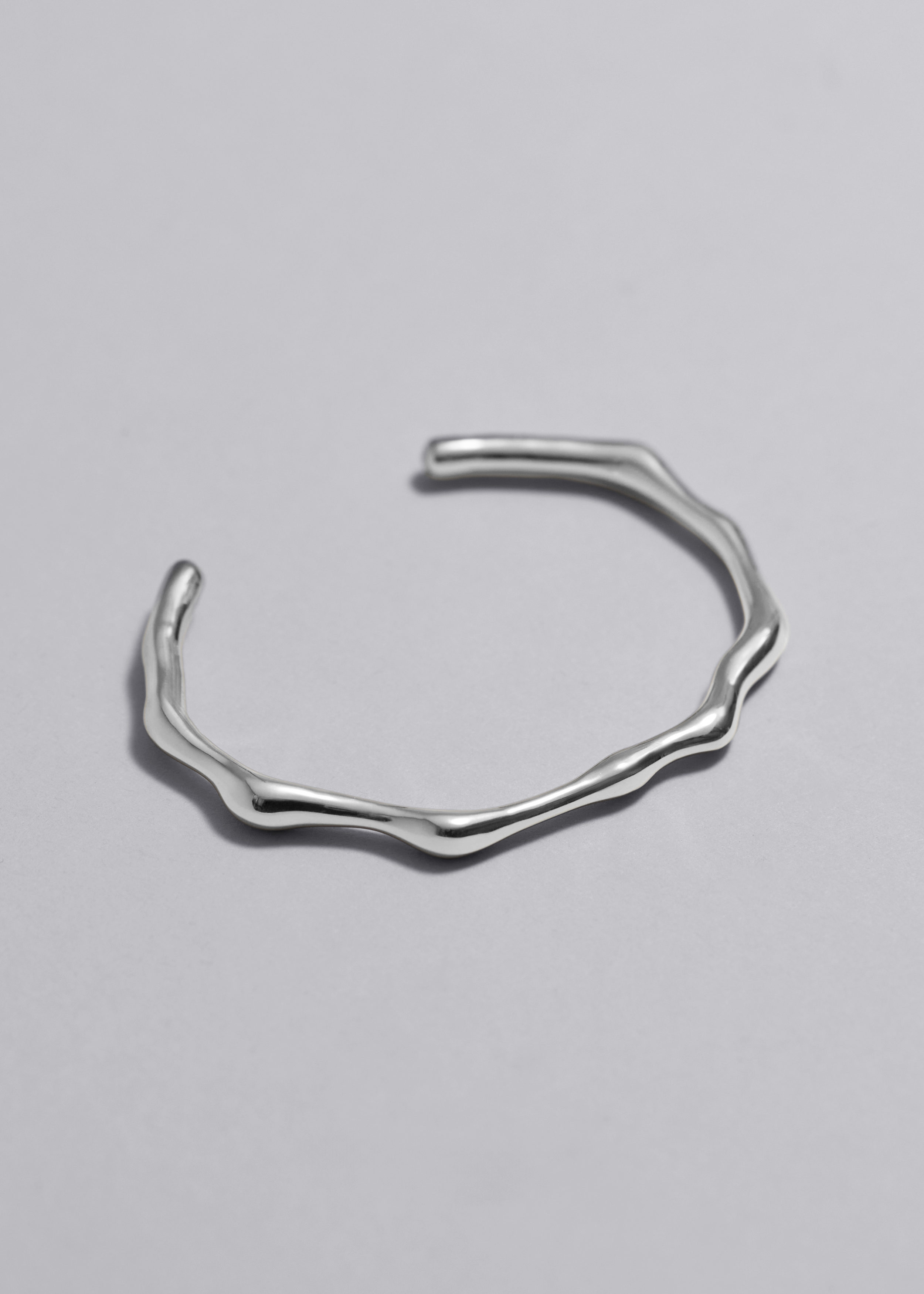 Wave Cuff Bracelet - Silver - Accessories - & Other Stories NL