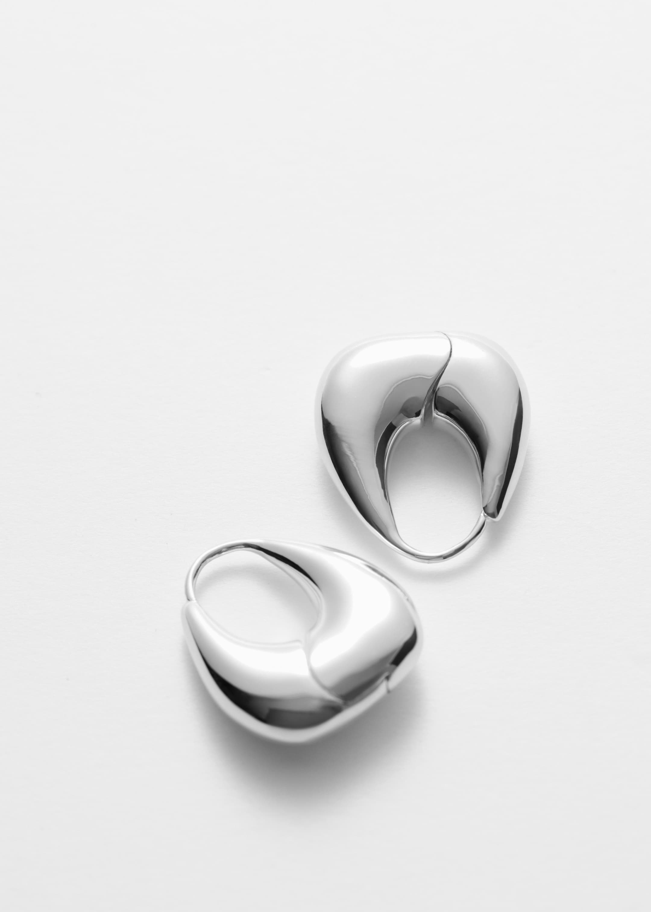 Visualizza immagine più grande: Orecchini a cerchio chunky - Argento - DONNA | H&M IT 3