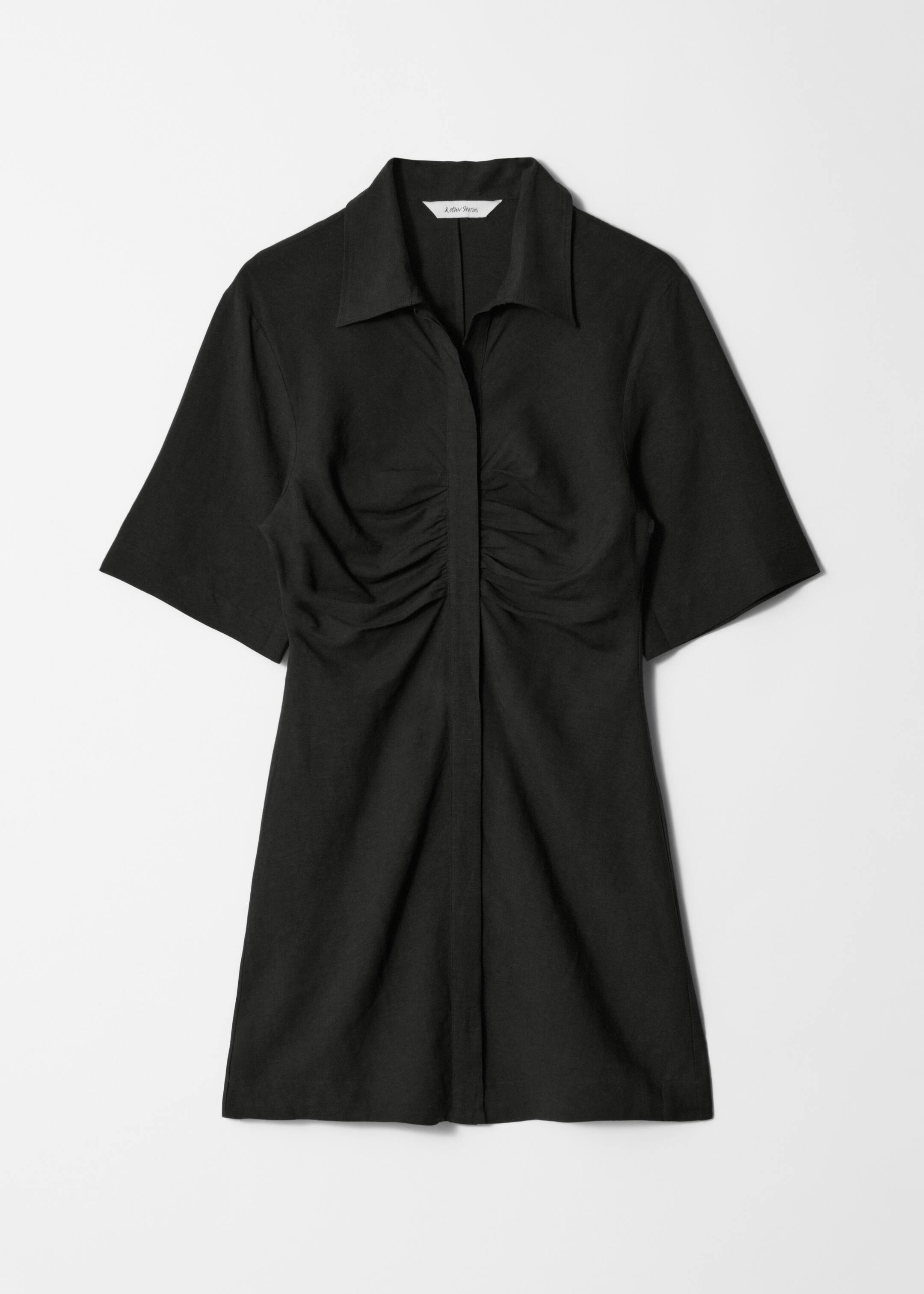 Vezi imaginea mai mare: Rochie Cămașă Mini - Negru - FEMEI | H&M RO 5