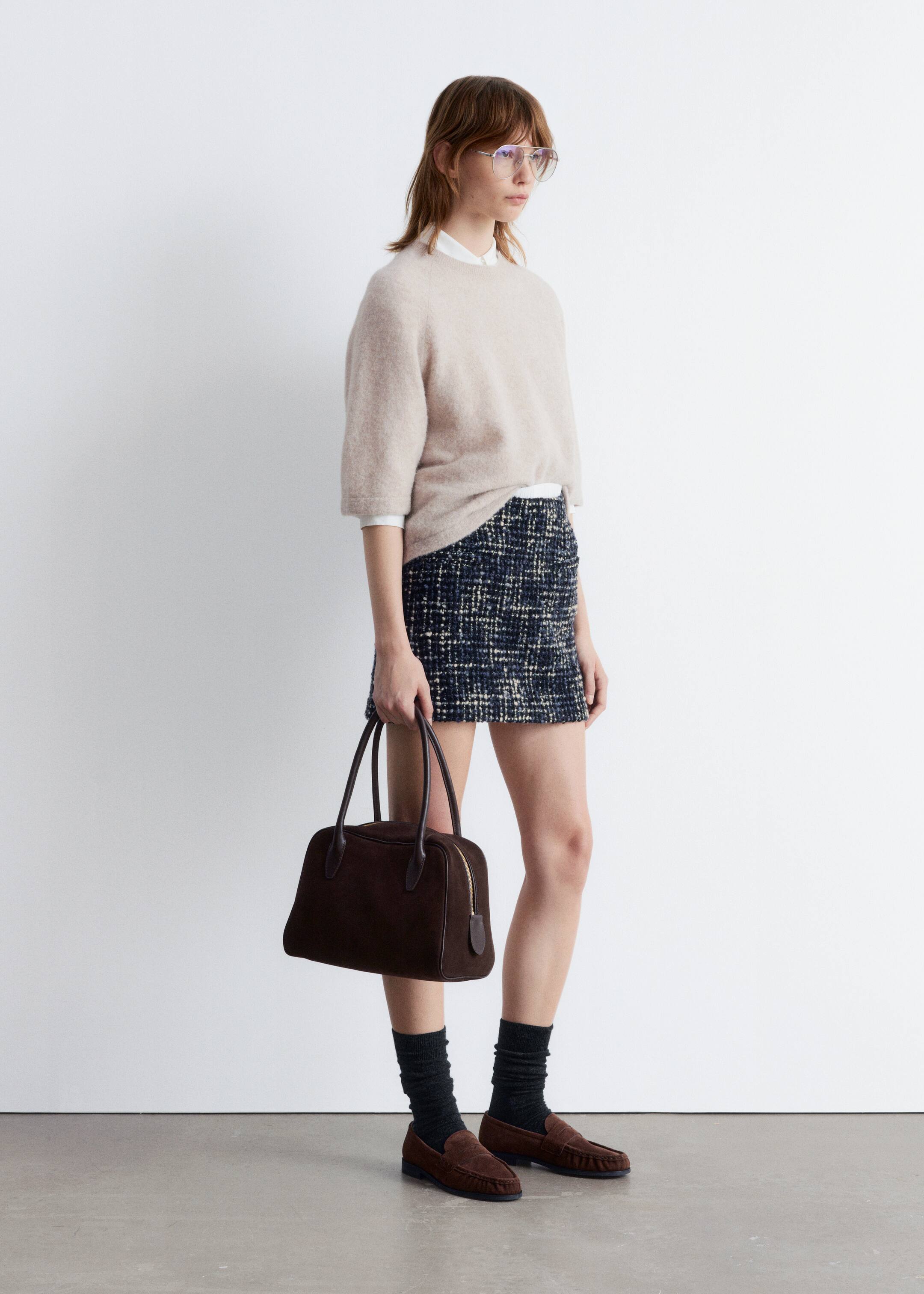 Agrandir l'image: Haut en maille d’alpaga mélangé - Avoine - FEMME | H&M BE 4