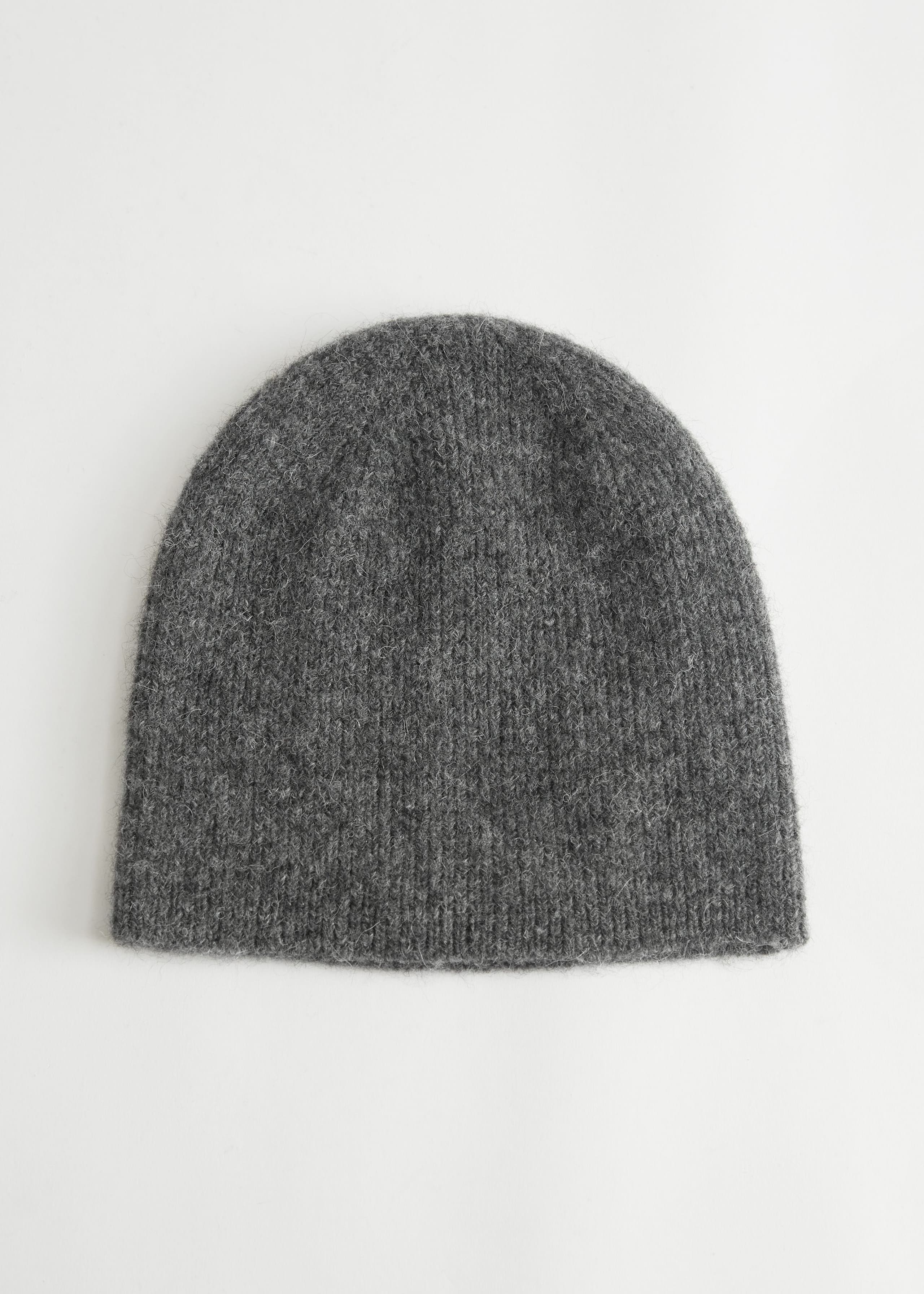 Fuzzy Wool Blend Beanie