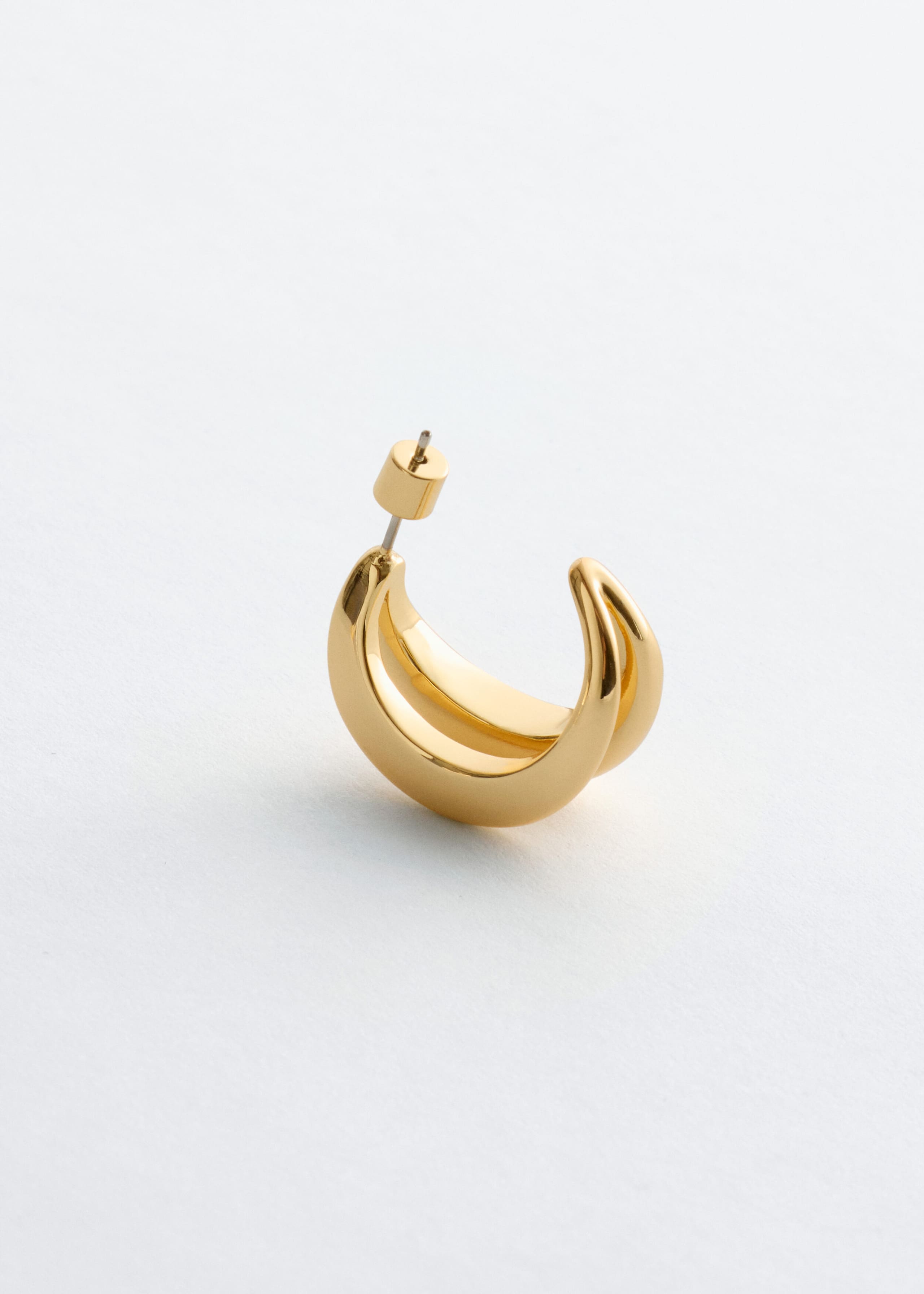 Double Hoop Earrings - {{variantName}} - Descriptive Detail