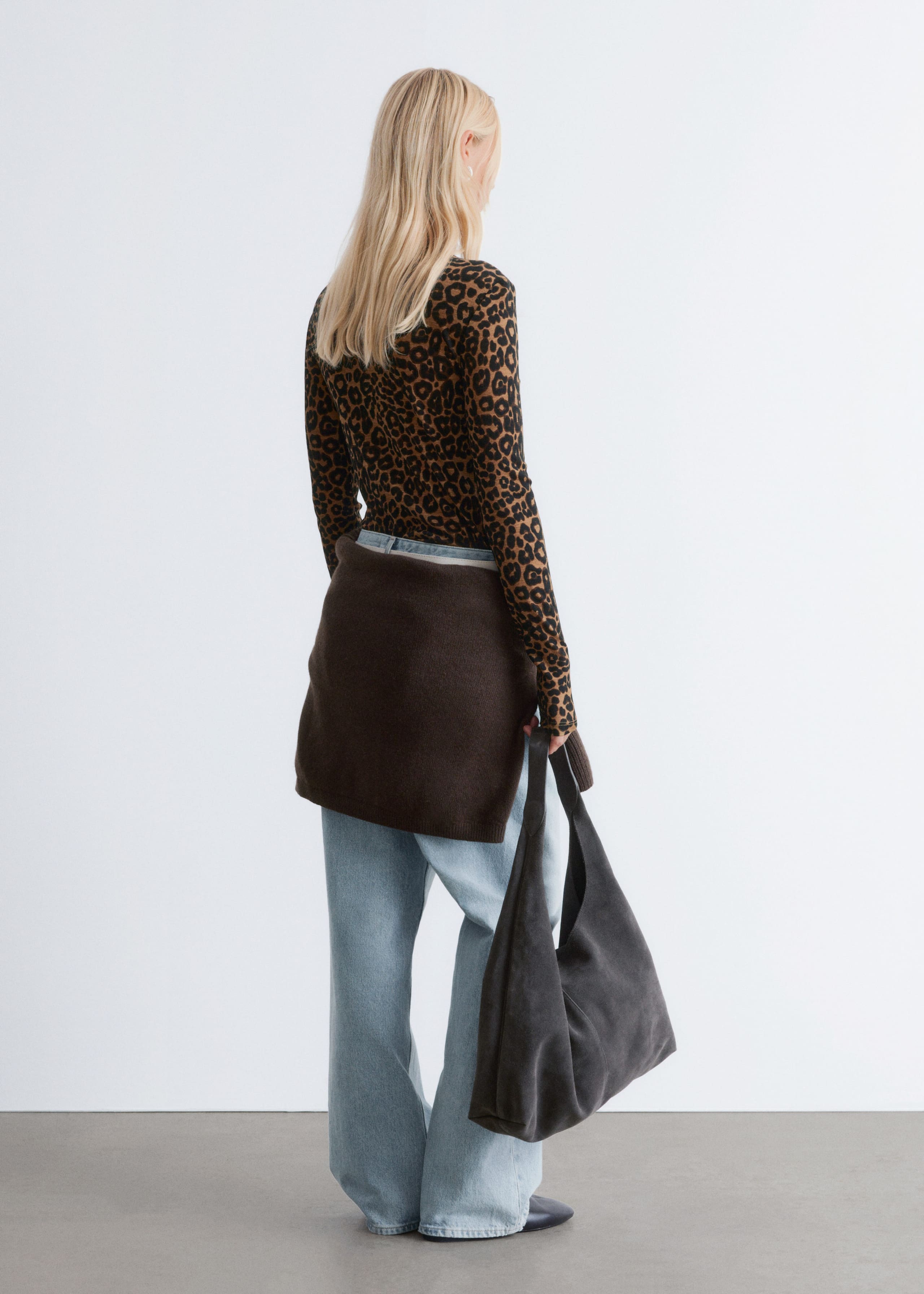 Image of Mock-Neck Top