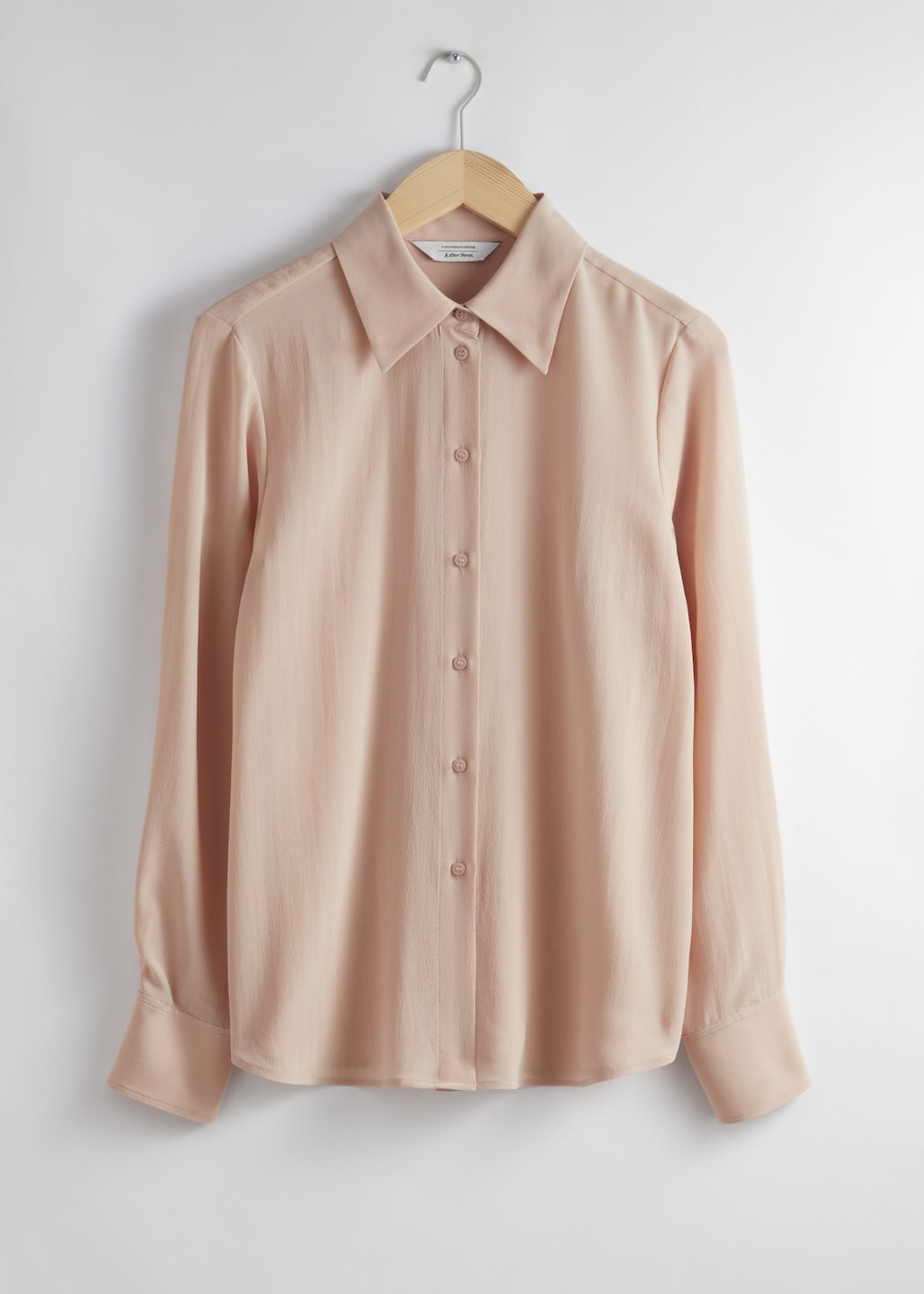 Mulberry Silk Shirt - Navy - Still Life