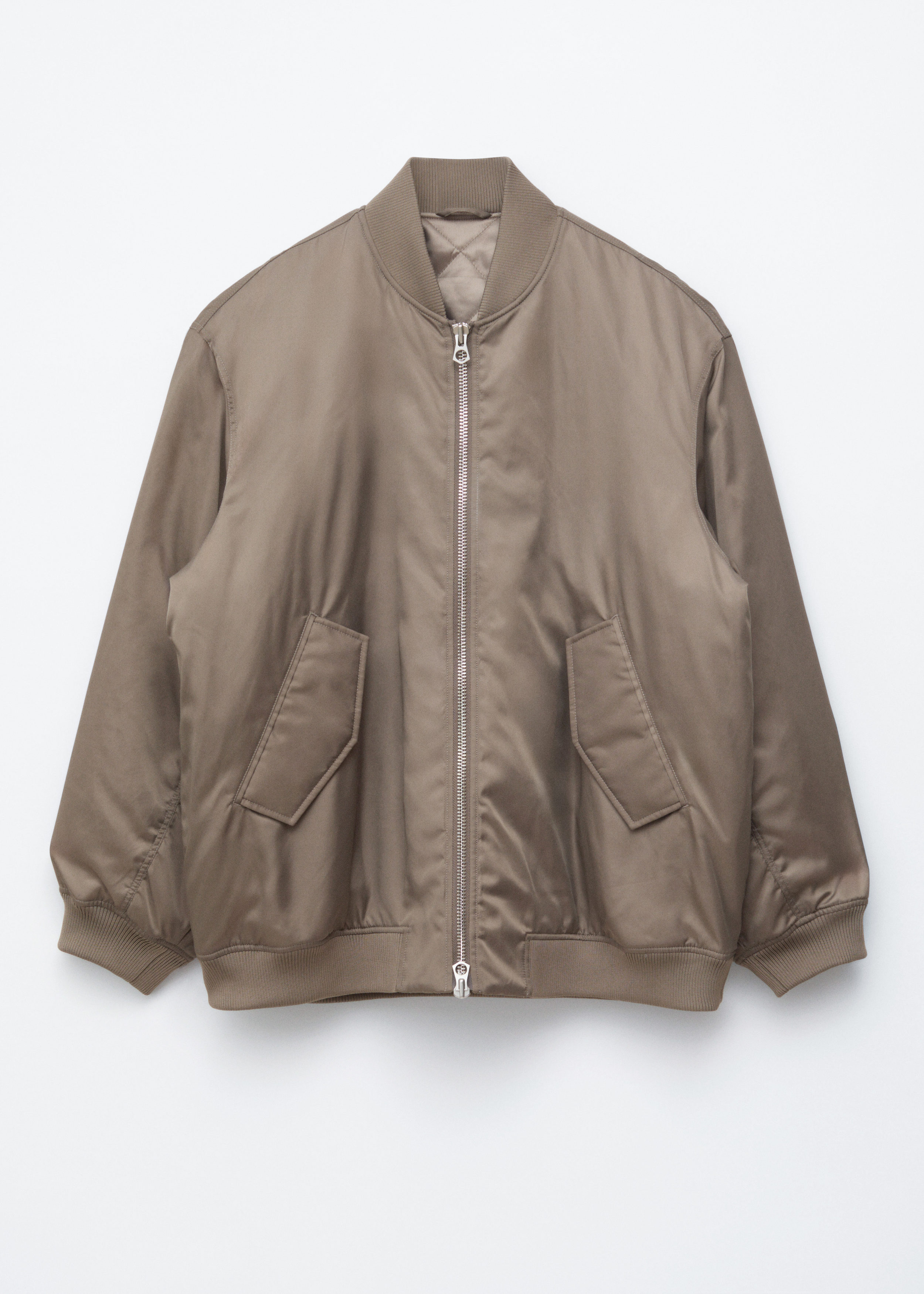 Long Bomber Jacket