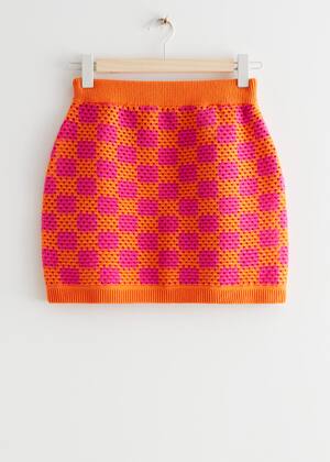 Pink/Orange Checks