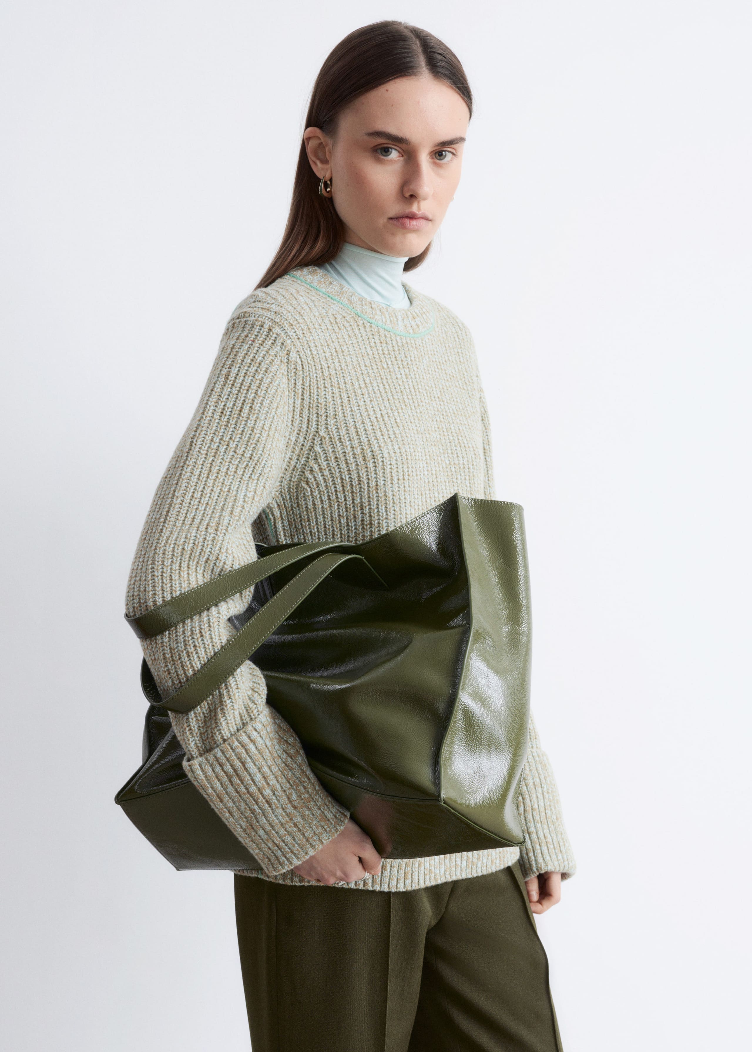 Image of Leather Tote Bag