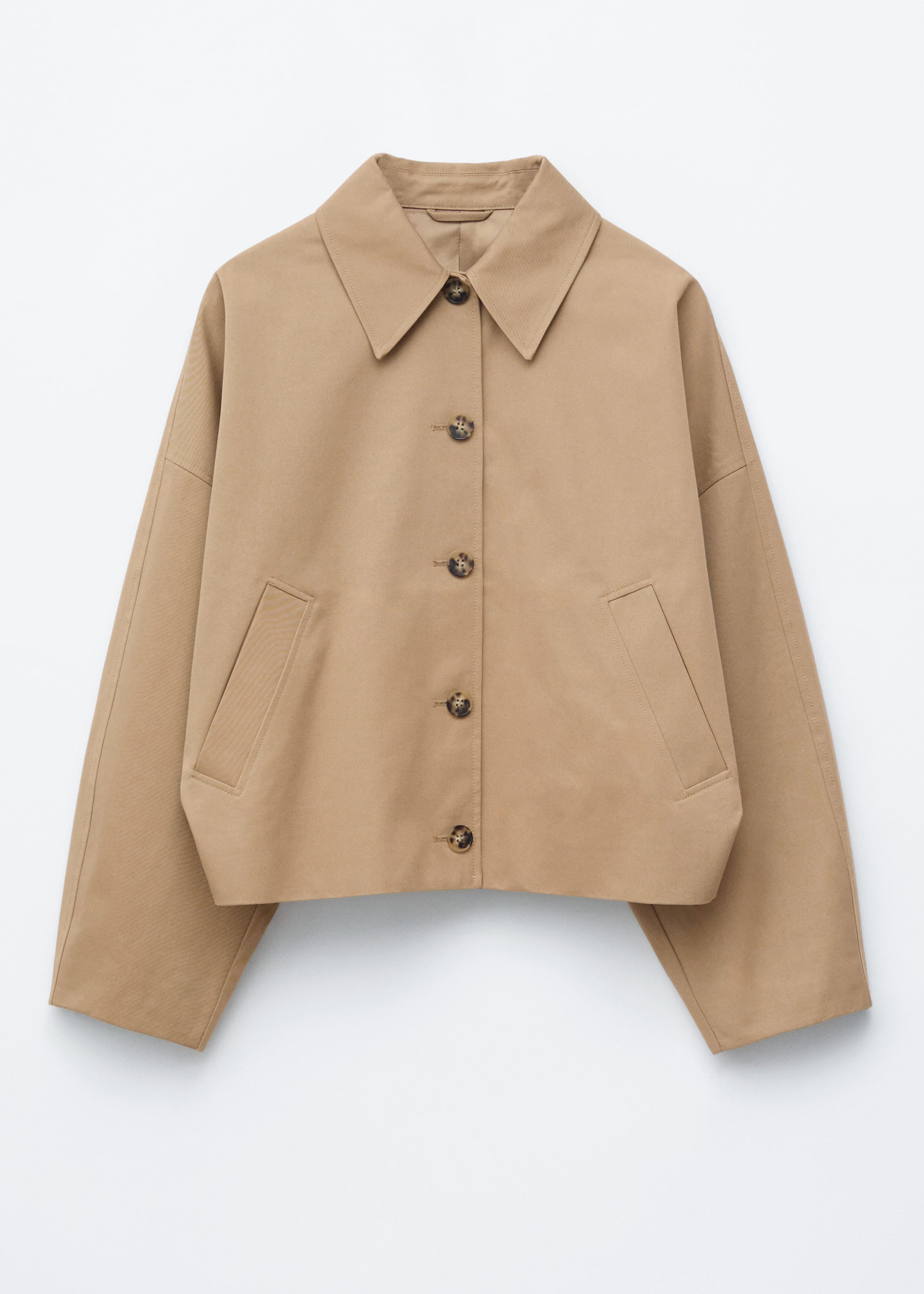 Image of Boxy Cotton Jacket