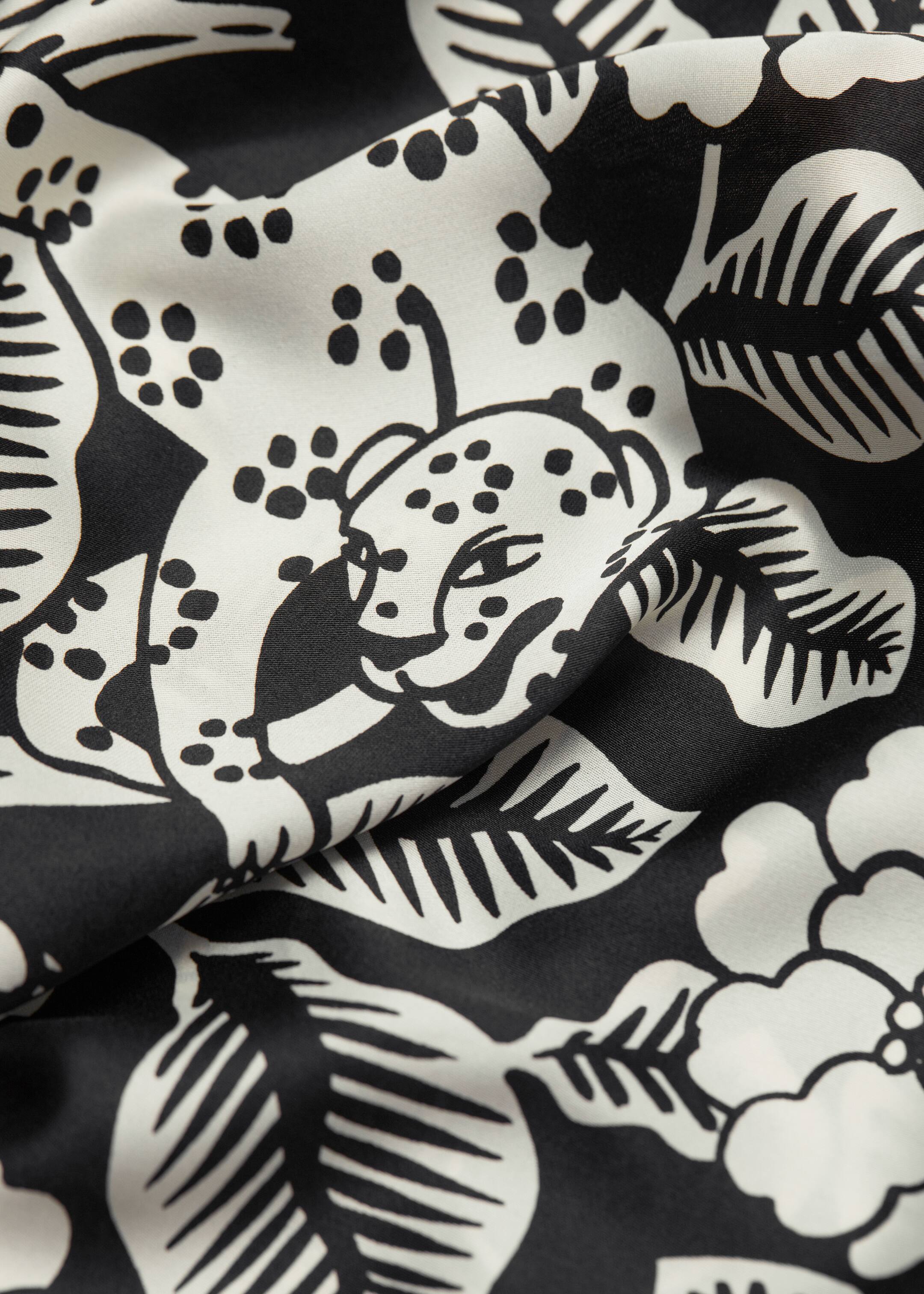 View larger image: Leopard Square Scarf - Black - Ladies | H&M GB 2