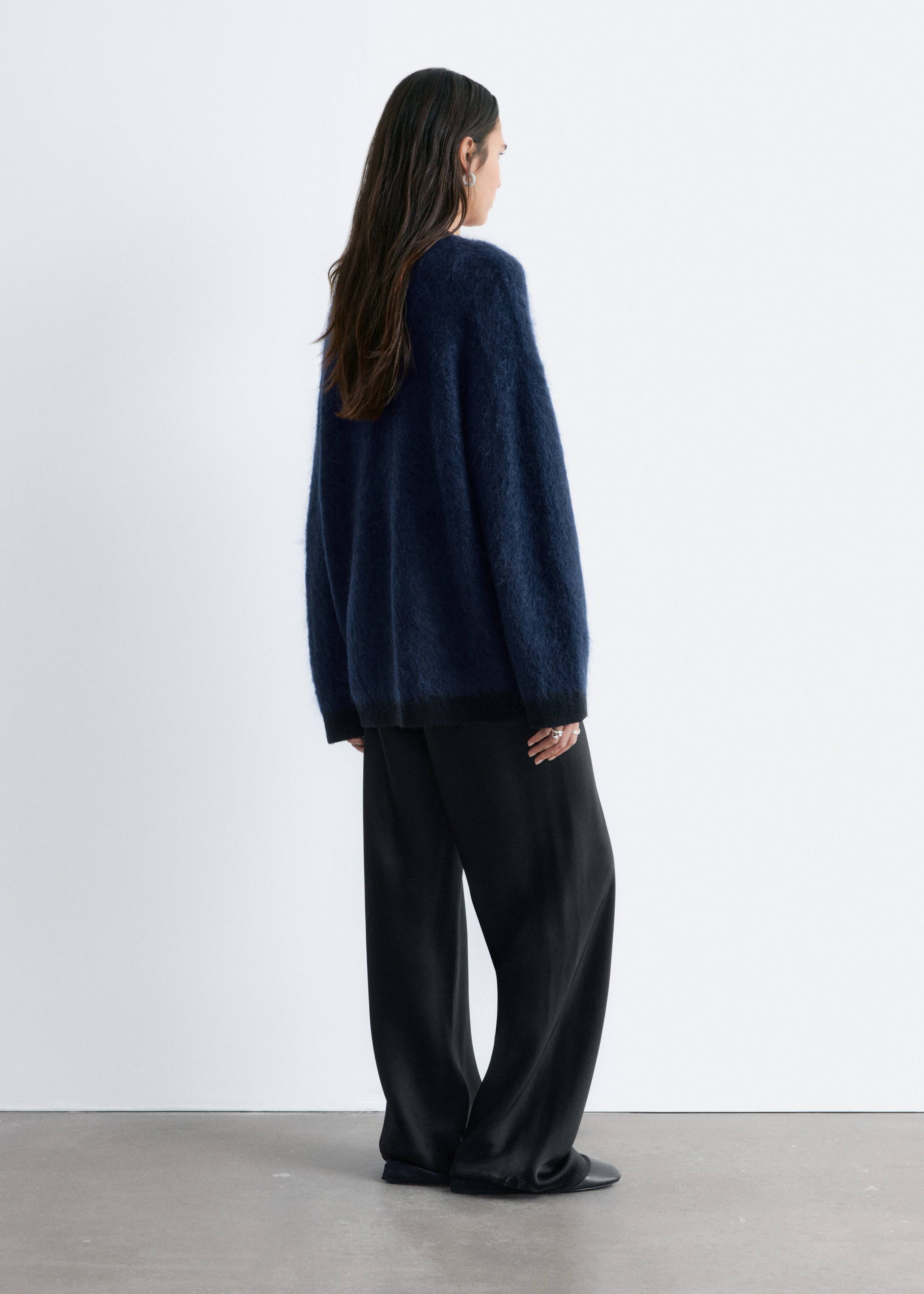 Image of Oversized Mohair-Blend Cardigan