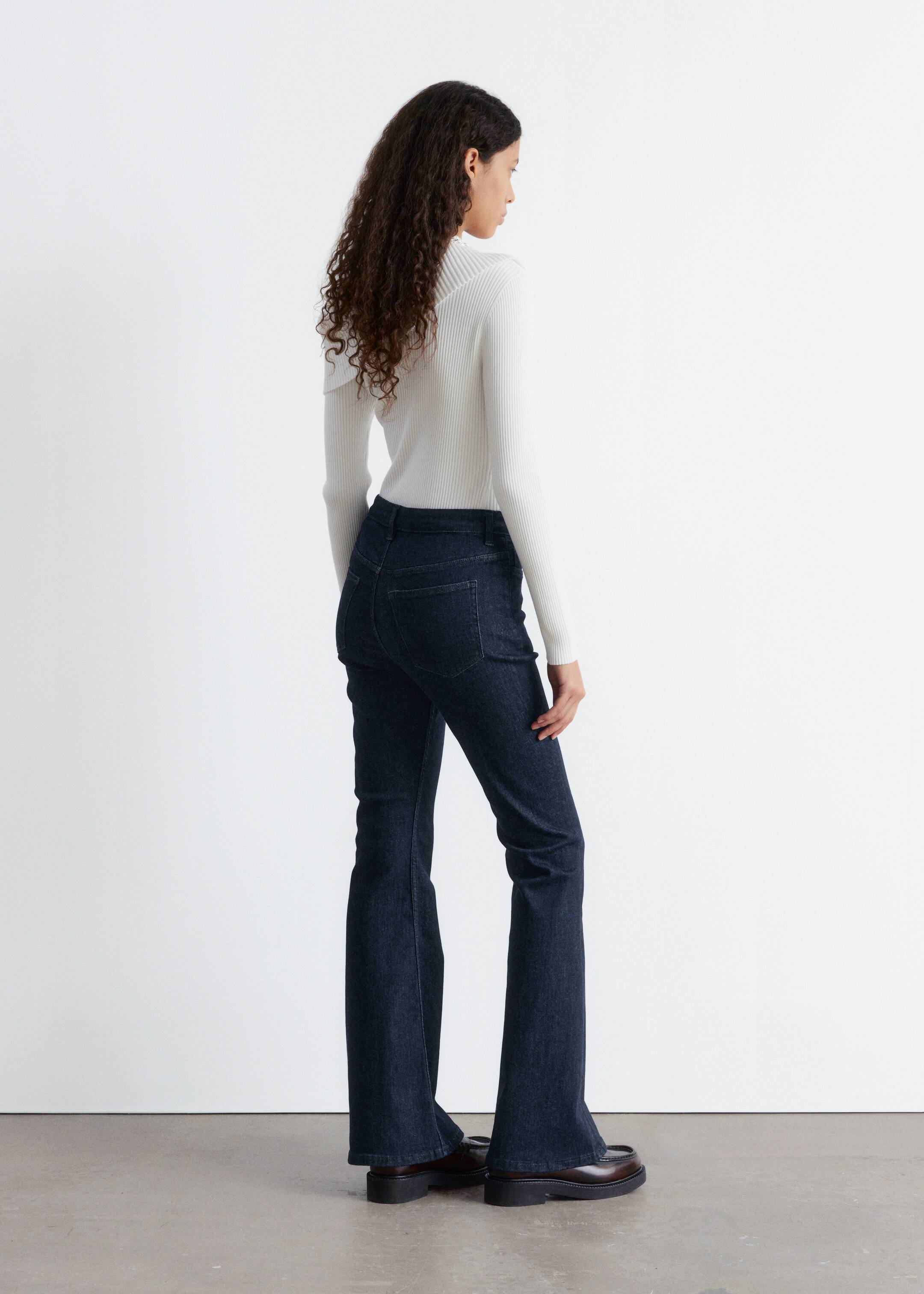 Vezi imaginea mai mare: Top Rib-Knit Off-Shoulder - Alb - FEMEI | H&M RO 4