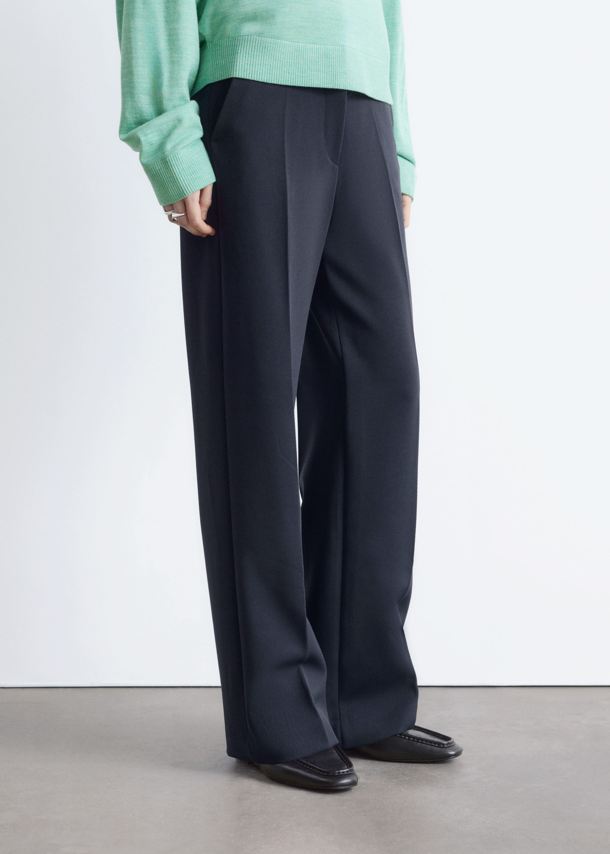 Image of Press-Crease Trousers