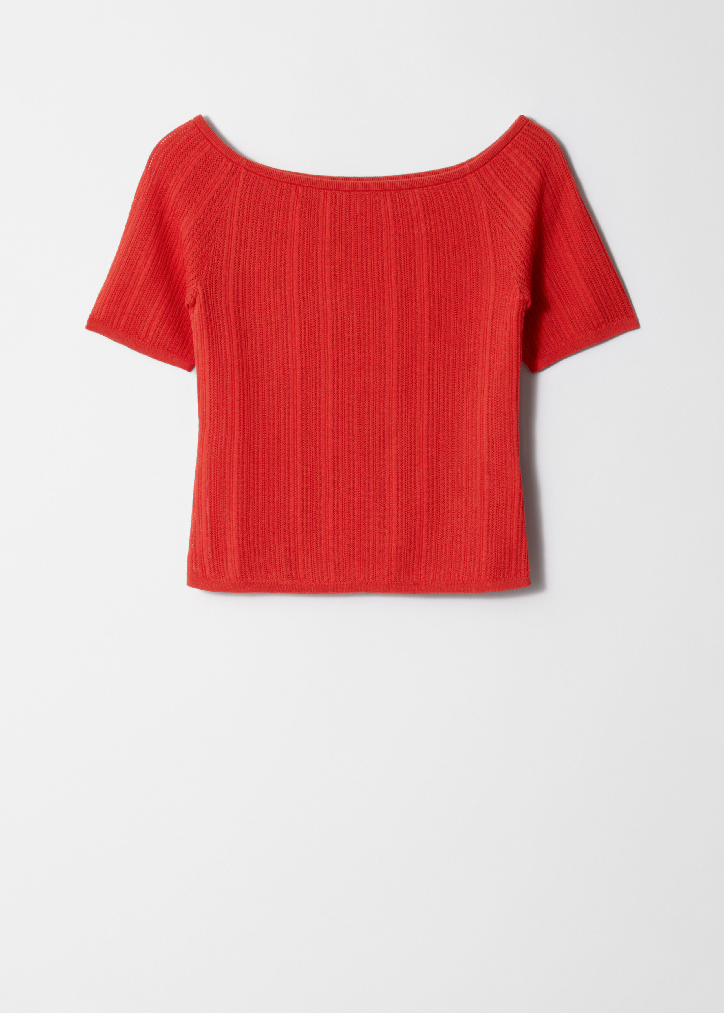 Image of Rib-KnitOff-ShoulderTop