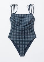 Dark Blue/White Dots