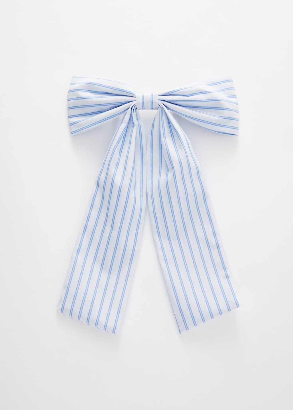 Image of Pinza para el pelo con lazo a rayas