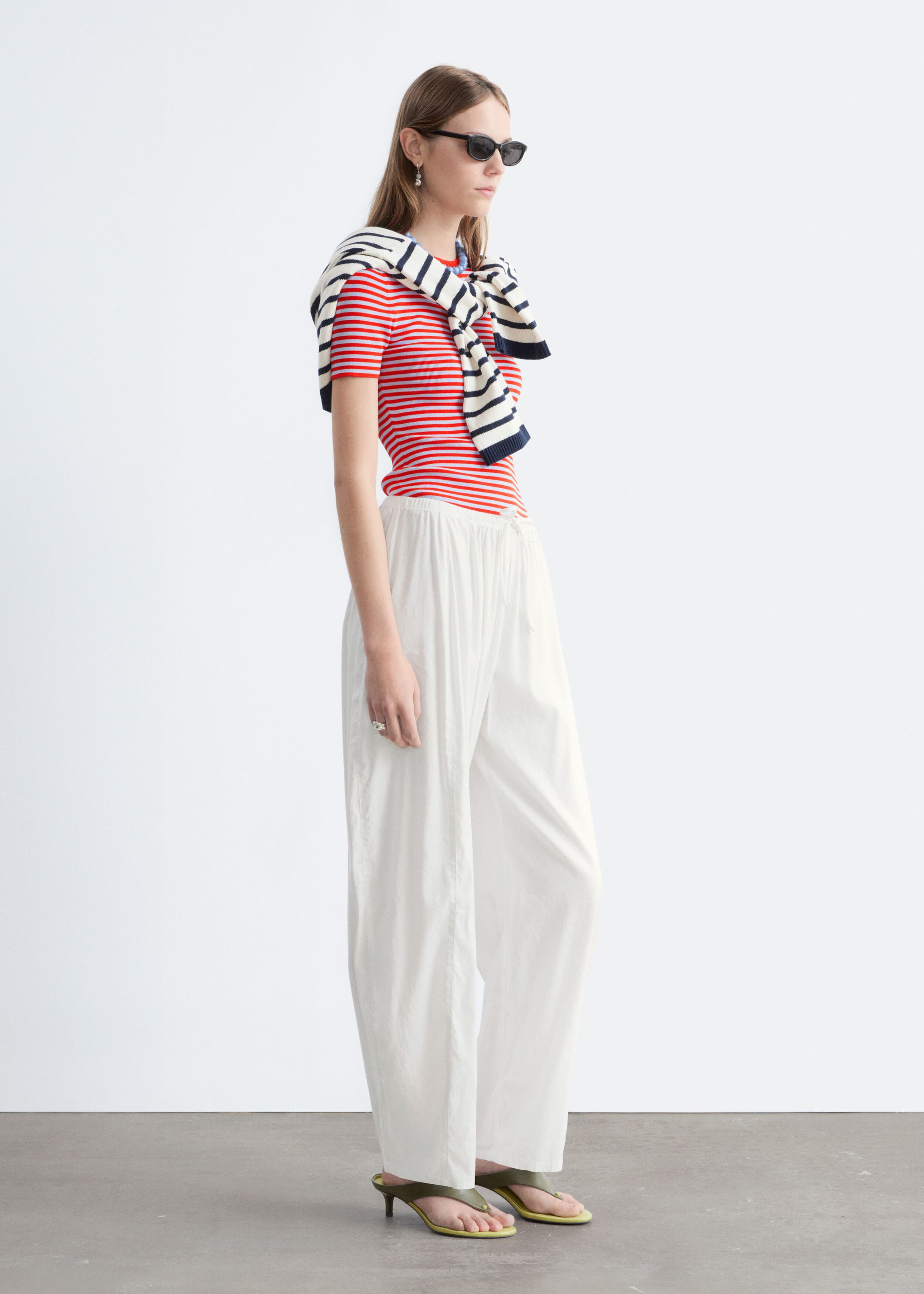 Image of Wide-Leg Trousers