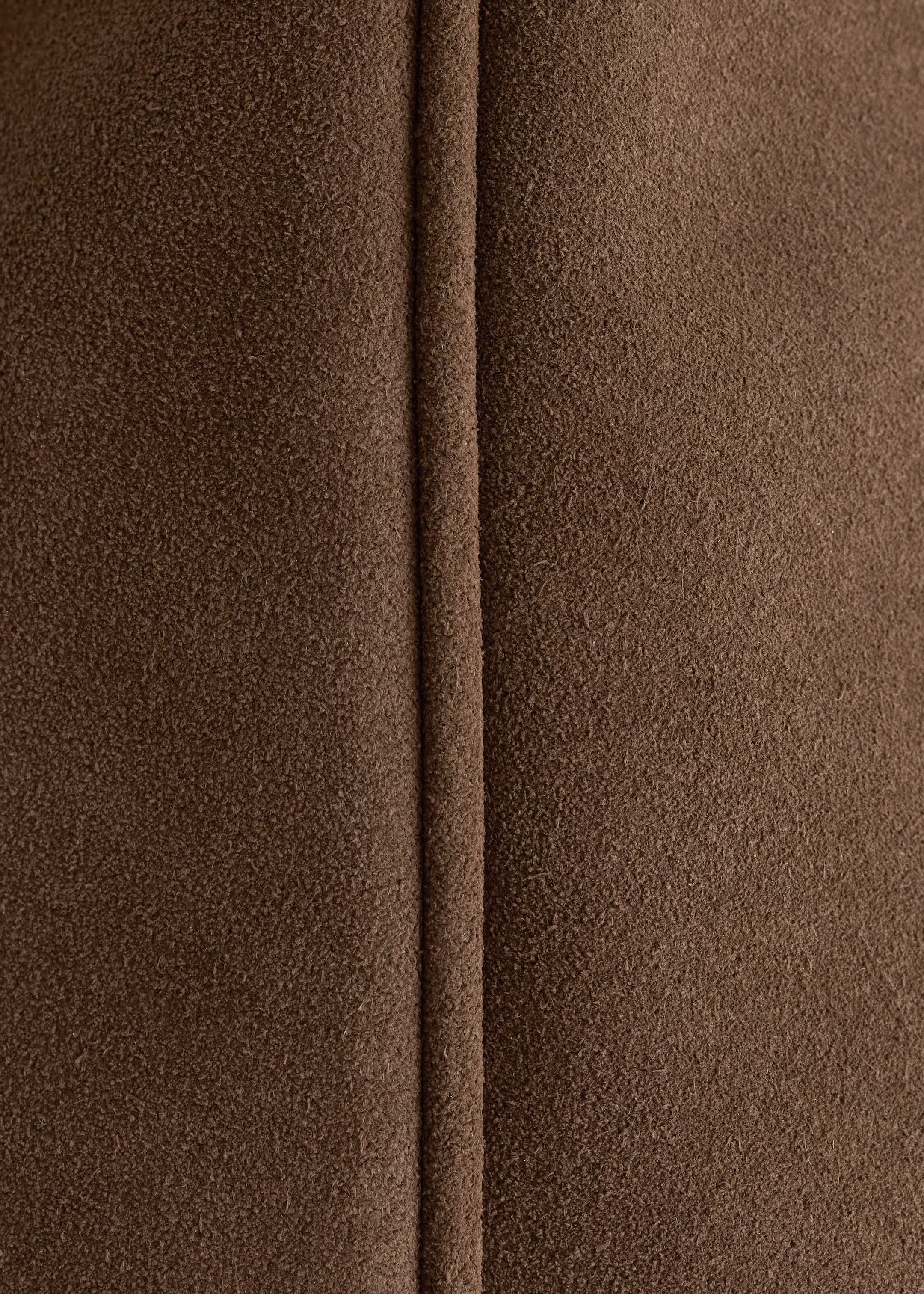 Visualizza immagine più grande: Borsa tote grande in pelle scamosciata - Brown - DONNA | H&M IT 5