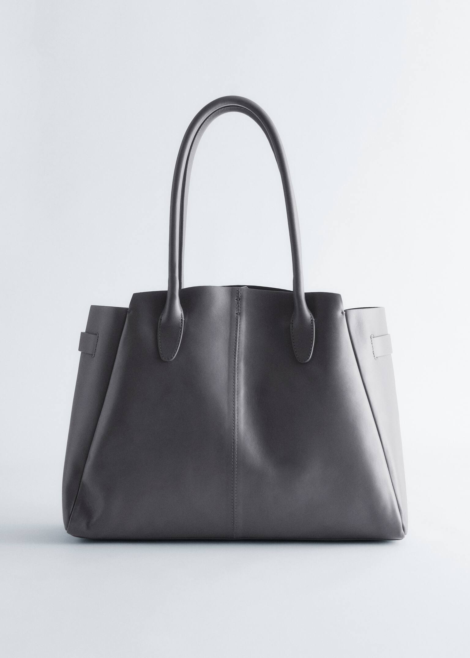 Tote Bag - Dark Grey/Dark Burgundy/Khaki Green/Black/Dark Brown - 2