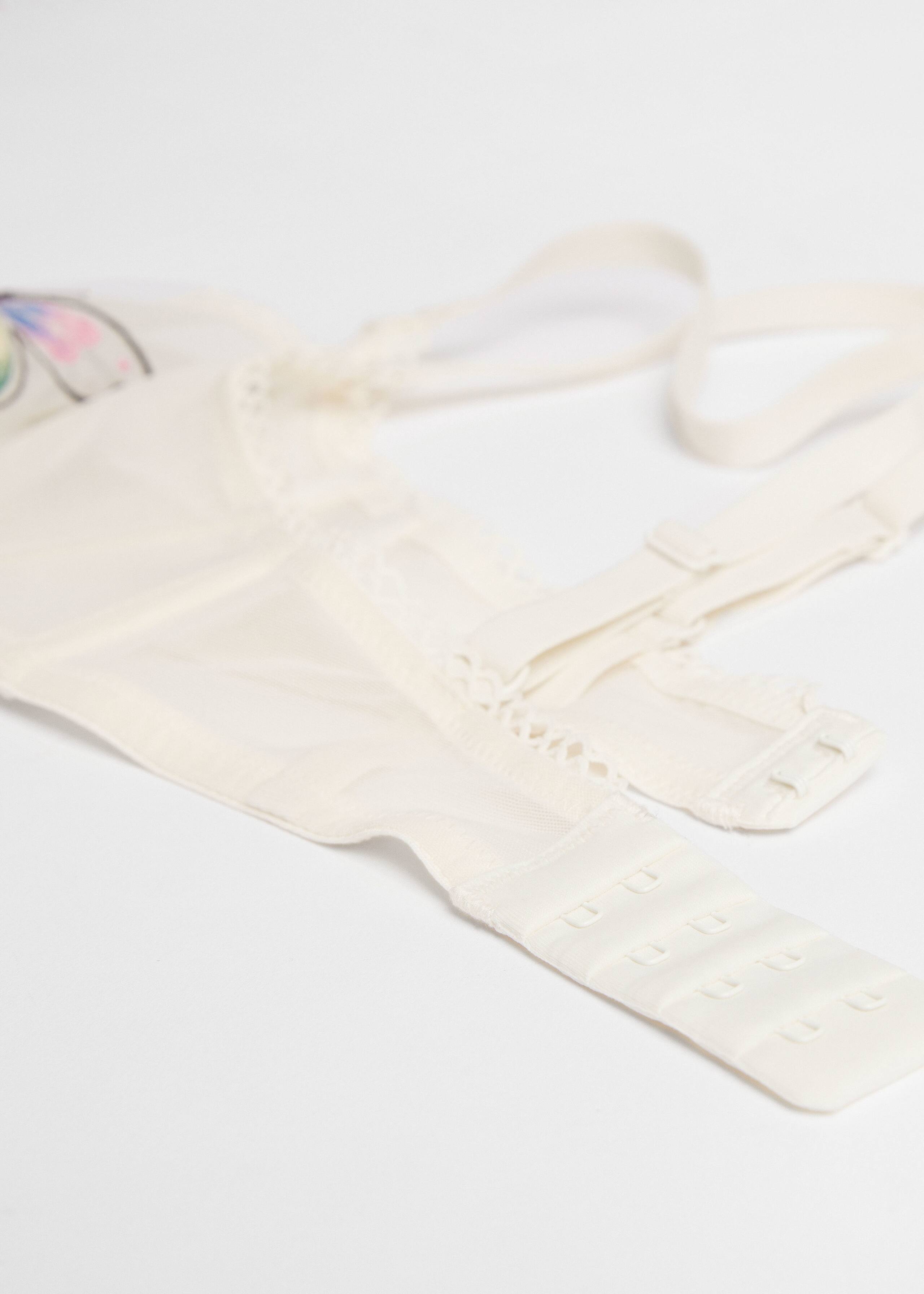 Butterfly Embroidered Underwire Bra - {{variantName}} - Descrizione dettagliata