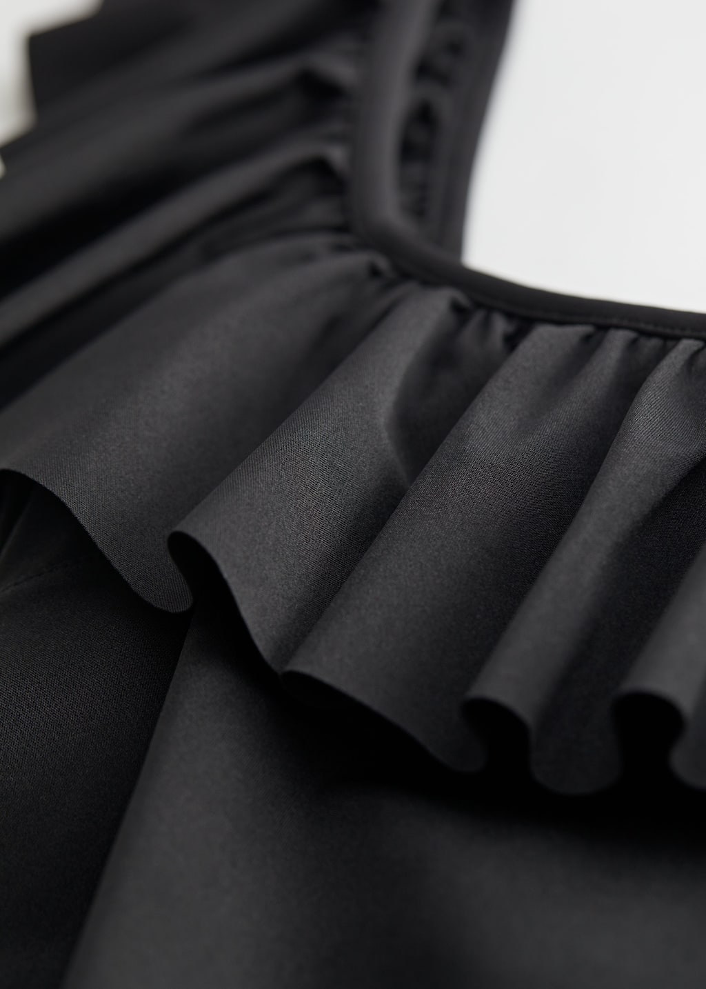 Ruffled Swimsuit - {{variantName}} - Descriptive Detail