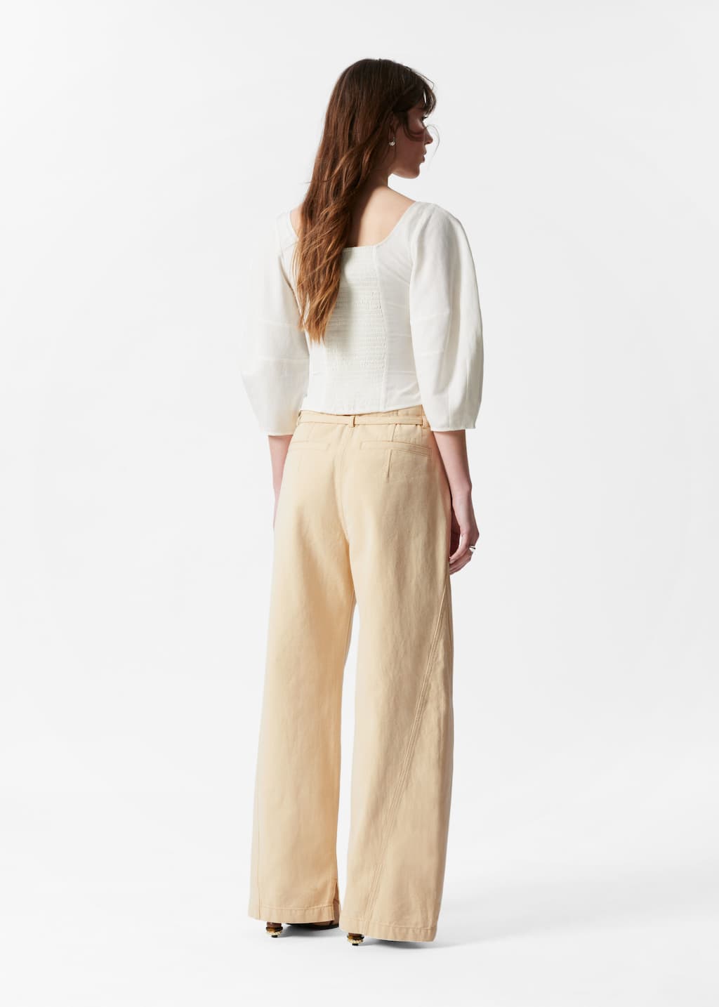 Image of Cropped Corset Blouse