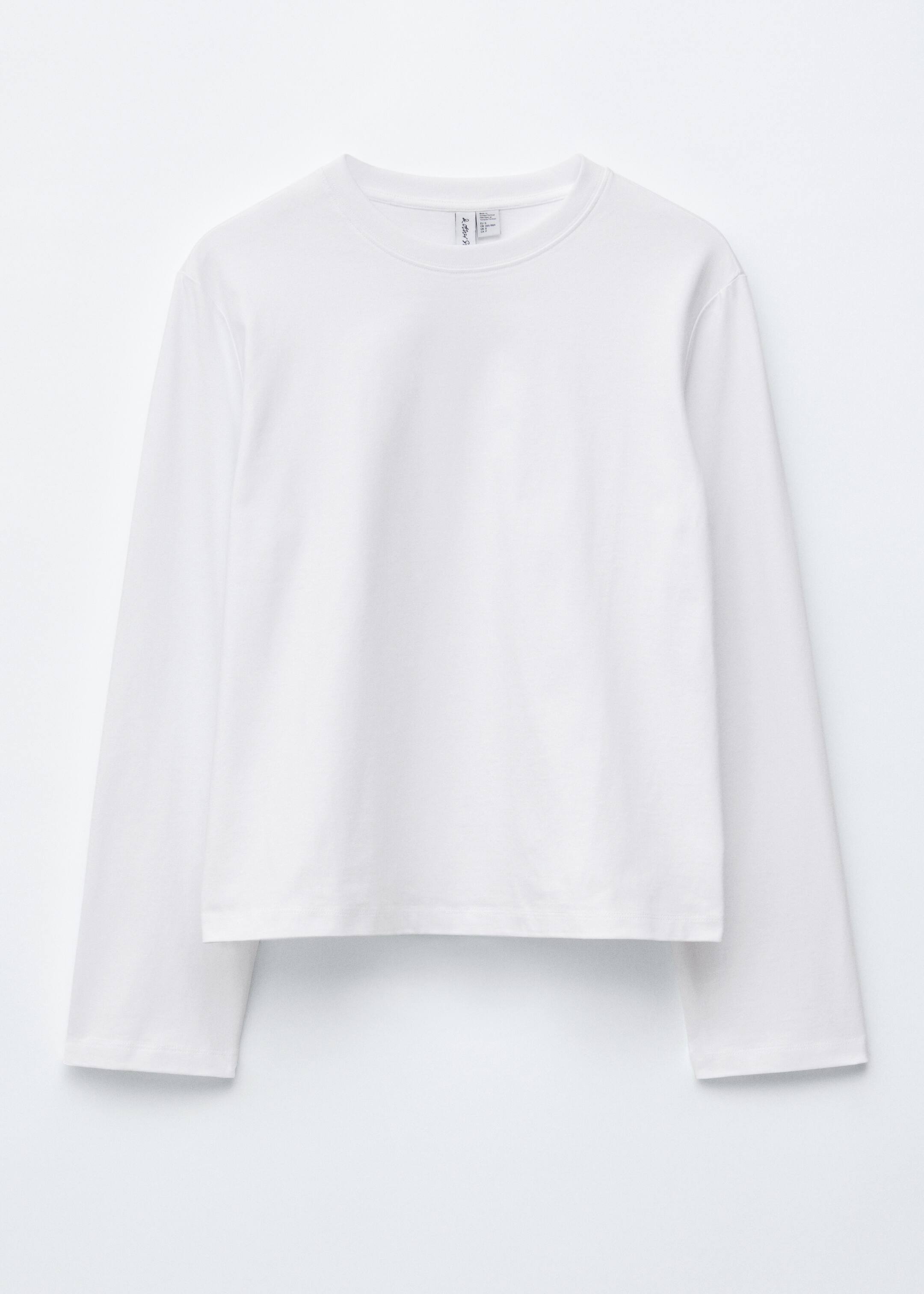 Nagyobb kép megtekintése: Hosszú ujjú dzsörzé felső - Fehér - NŐI | H&M HU 6