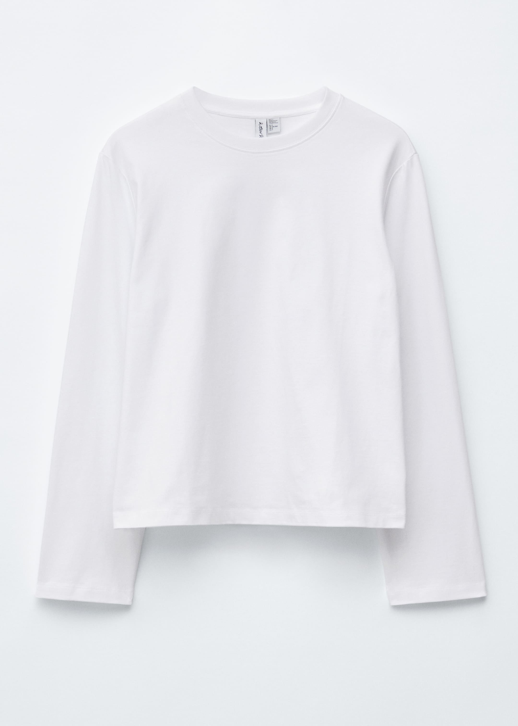 Größeres Bild anzeigen: Langarmshirt aus Jersey - Weiß - Ladies | H&M AT 6