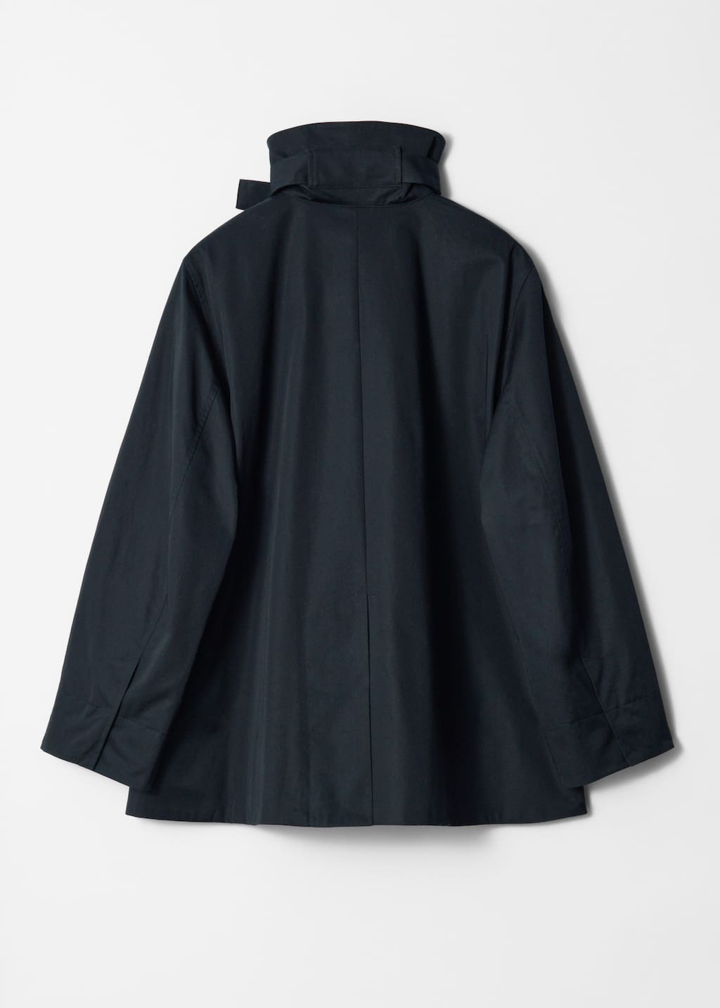 Image of A-Linien-Jacke mit Tunnelkragen