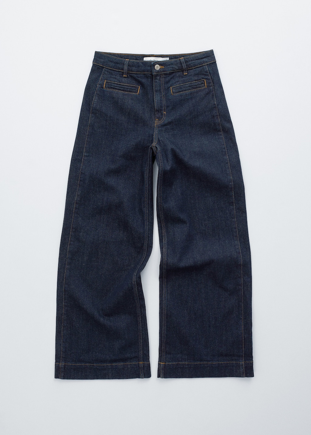 Image of Regular Wide-Leg Jeans