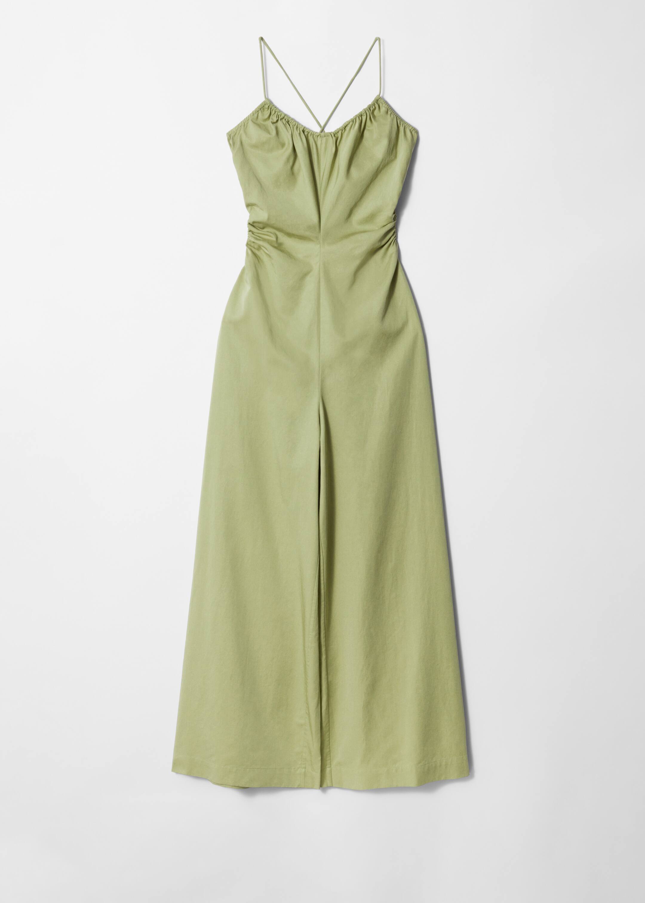Ingrandisci l'immagine: Open-Back Wide-Leg Jumpsuit - Light Green - DONNA | H&M CH 4