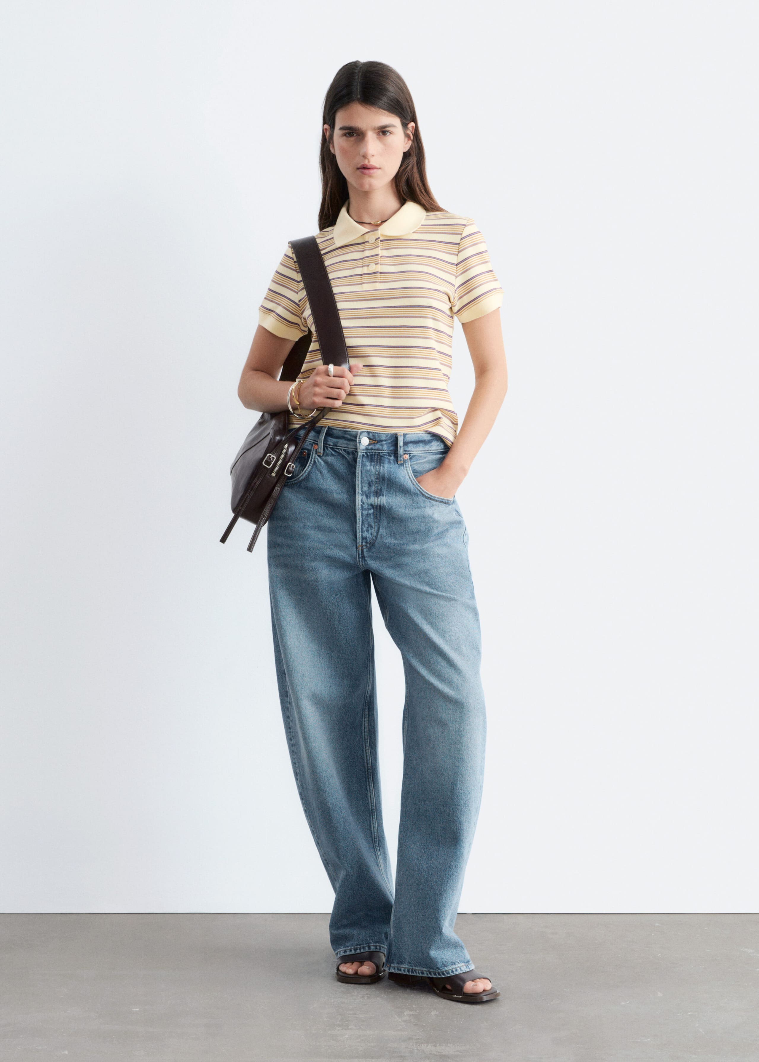 Image of Cotton Piqué Polo Shirt