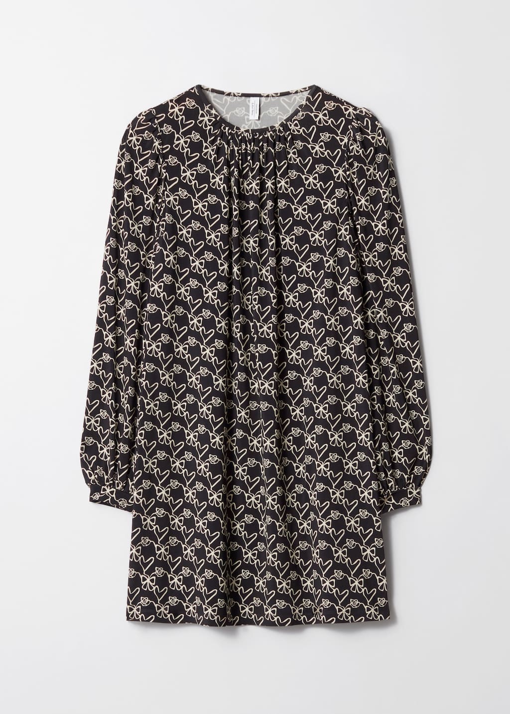Image of Gathered Mini Dress