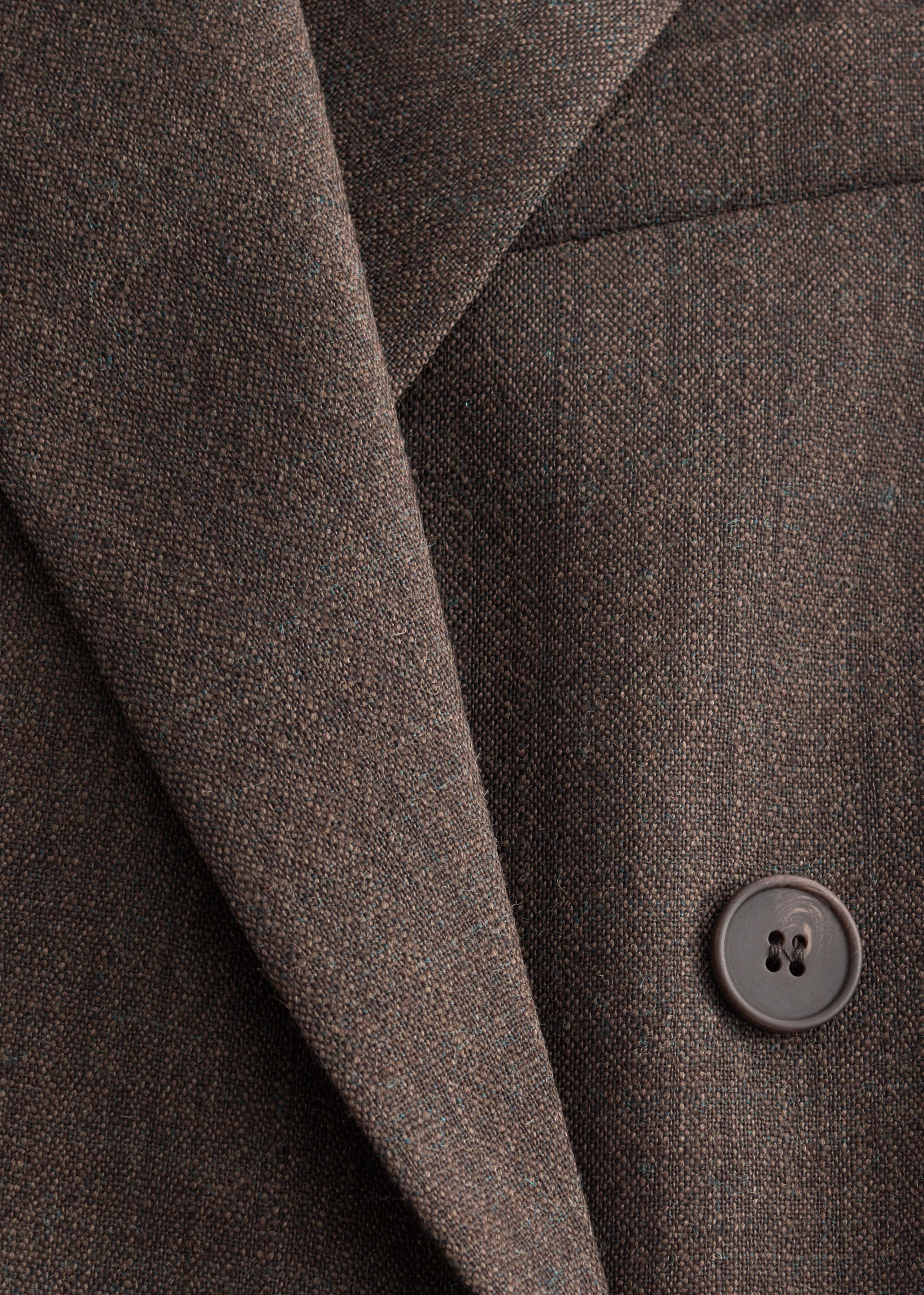 Image of Double-Breasted Wool Blazer