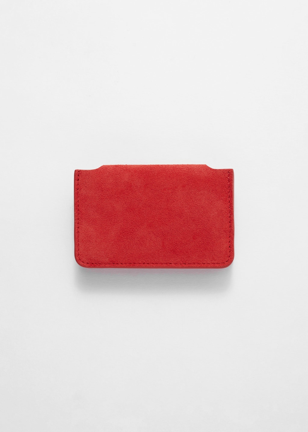 Leather Card Holder - Black - Still Life