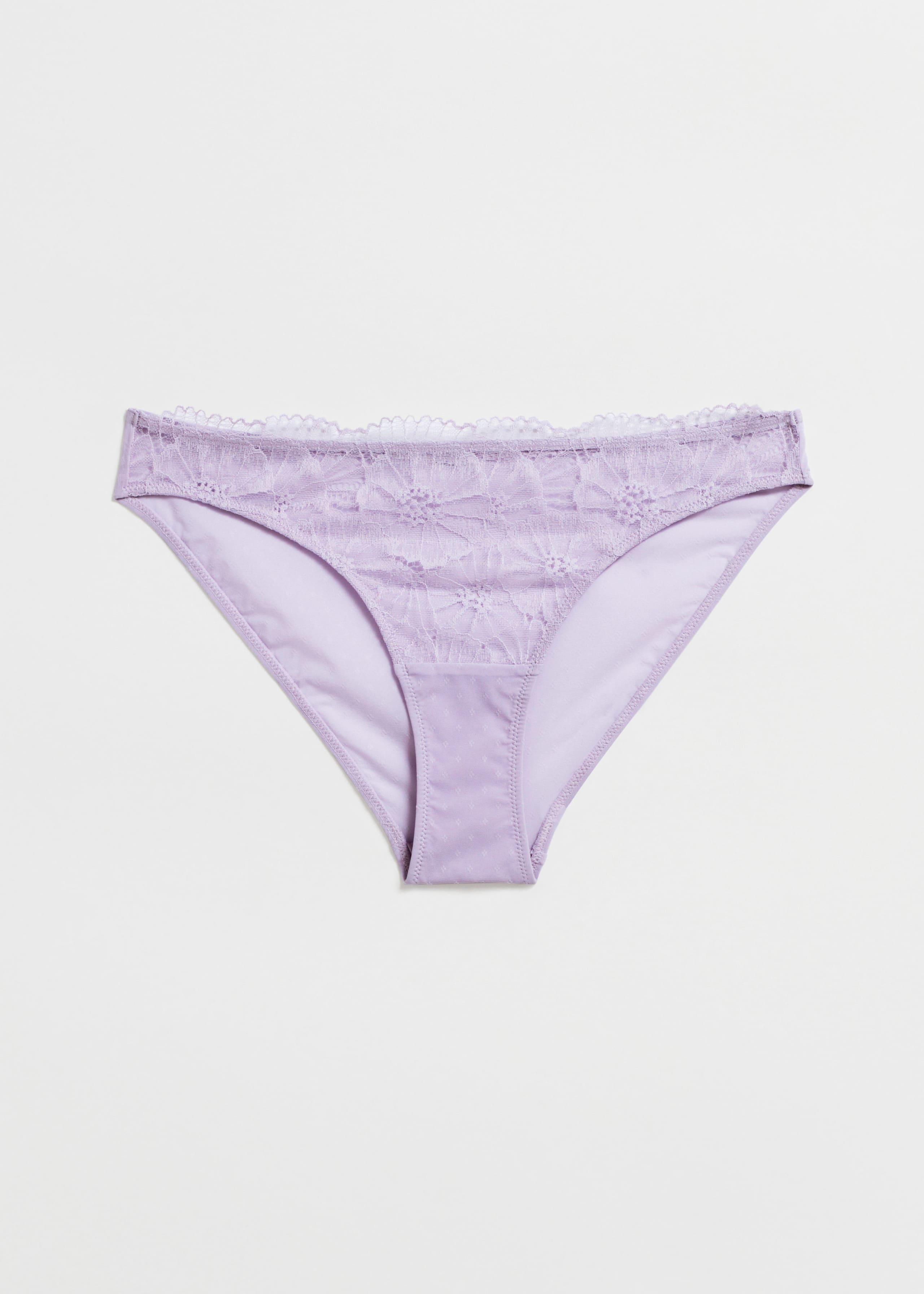 Poppy Lace Briefs - Pastel purple - Still Life